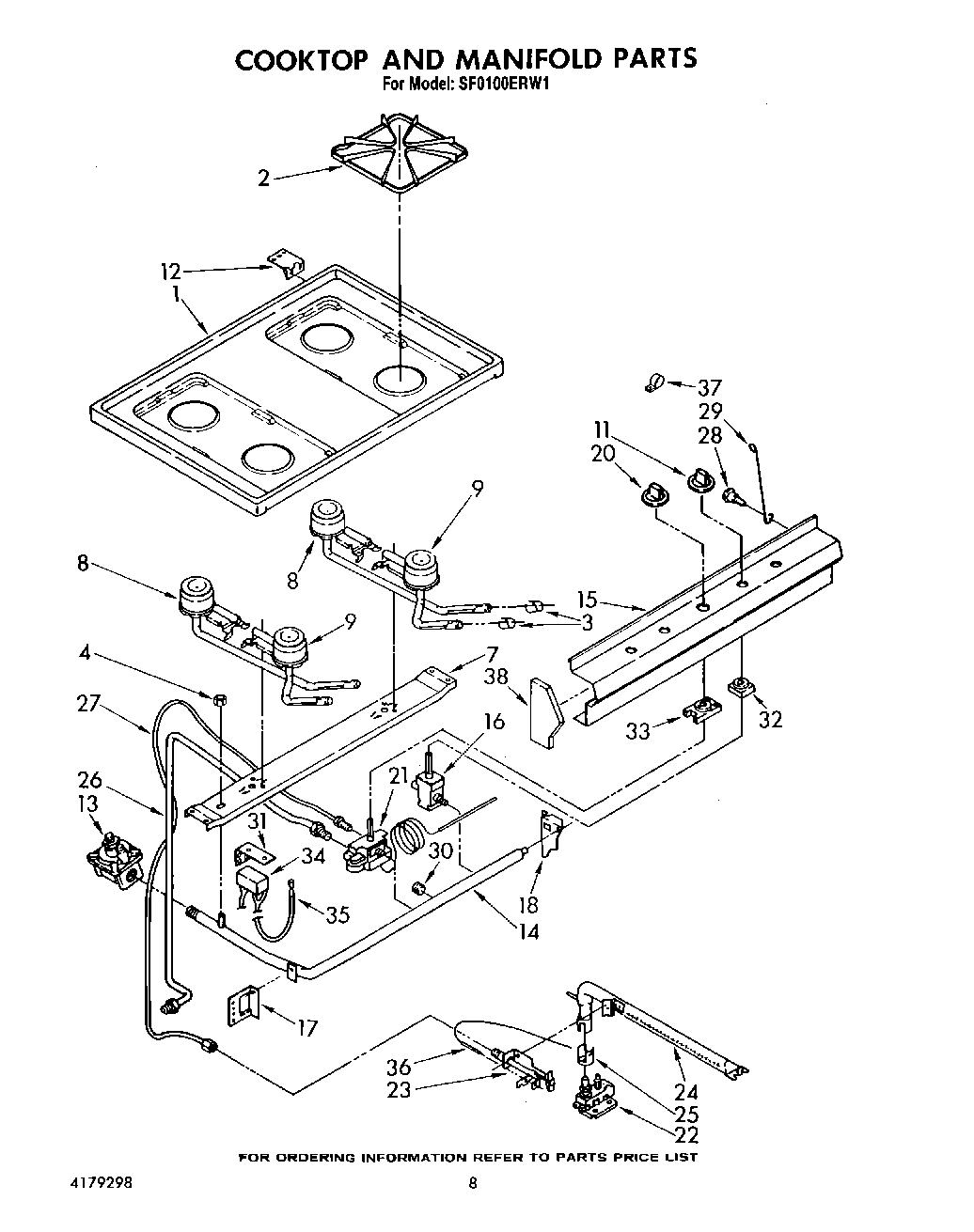 06 - COOKTOP AND MANIFOLD, LIT/OPTIONAL