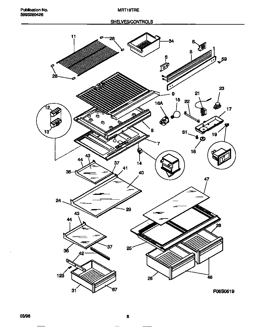 04 - SHELVES/CONTROLS