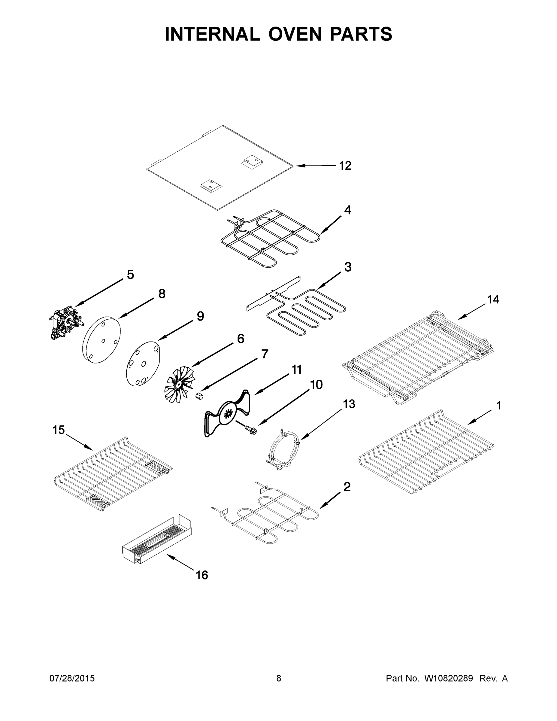 05 - INTERNAL OVEN PARTS