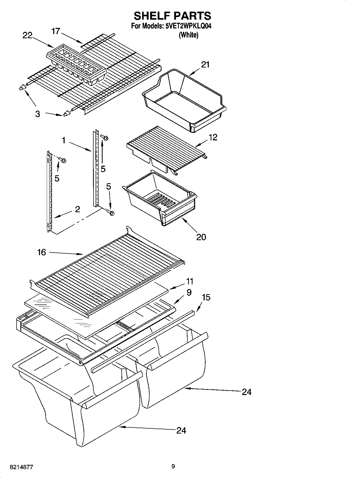 05 - SHELF PARTS, OPTIONAL PARTS