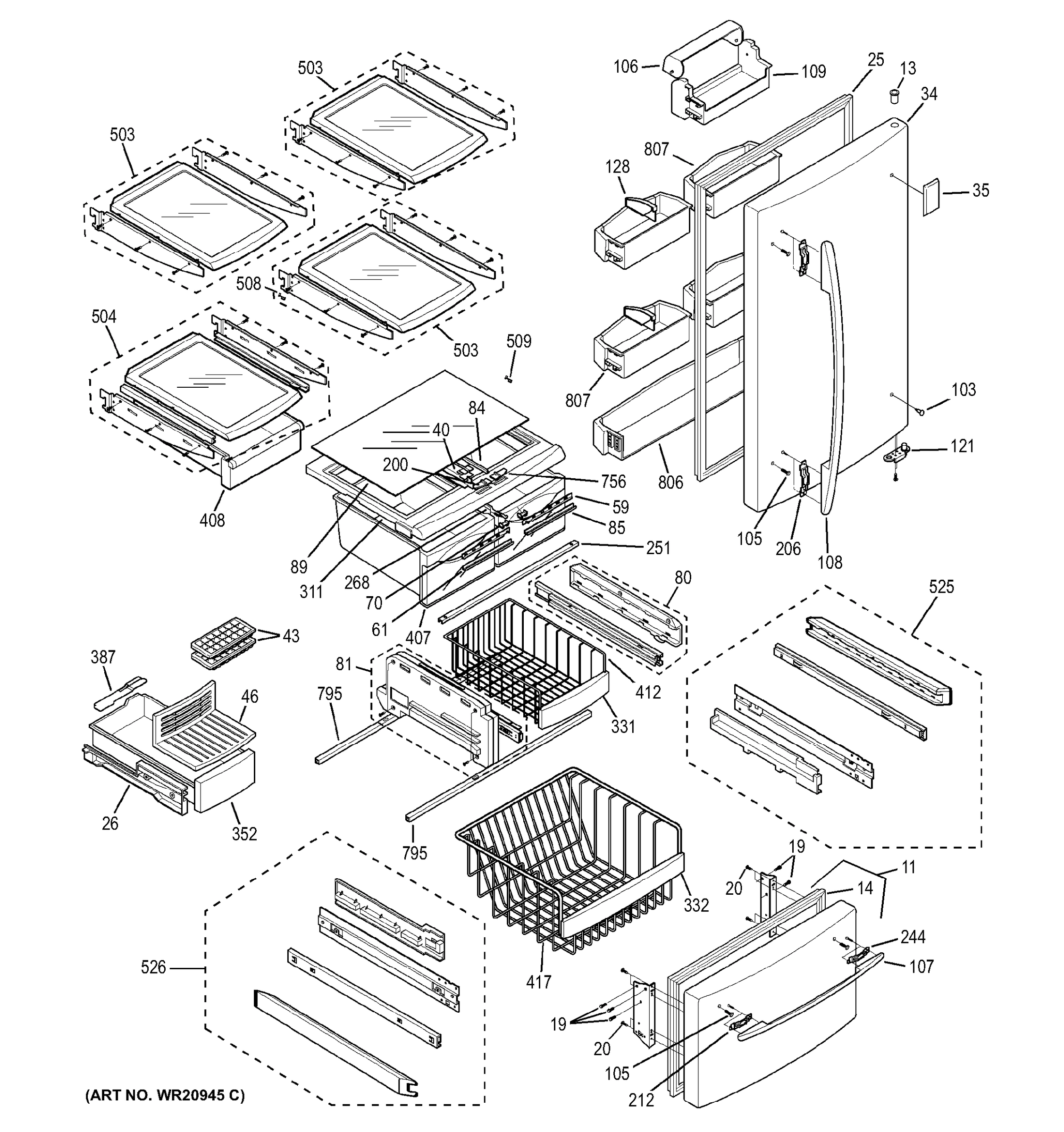 DOORS & SHELVES
