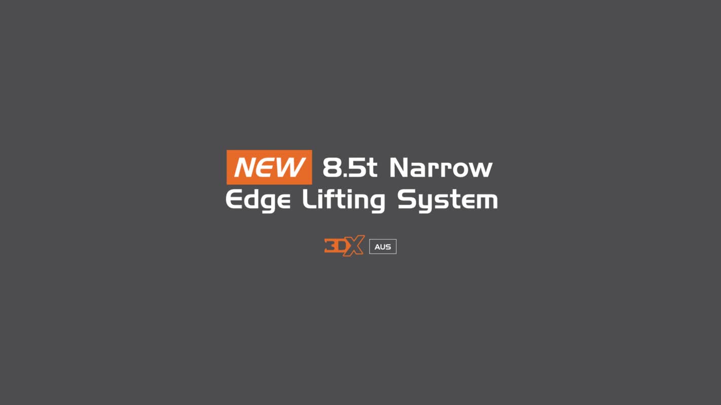 The AU 3Dx™ 8.5t Narrow Edge Lifting System