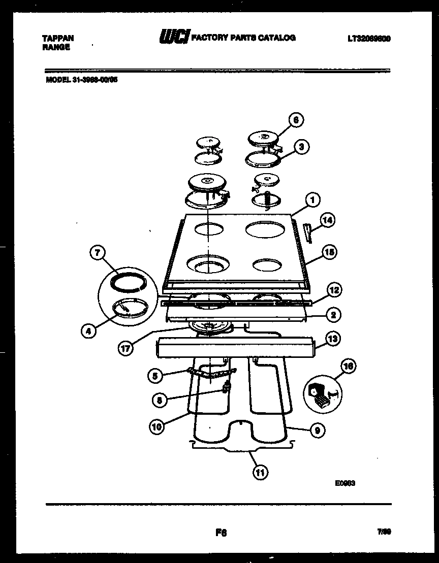05 - COOKTOP AND BROILER PARTS