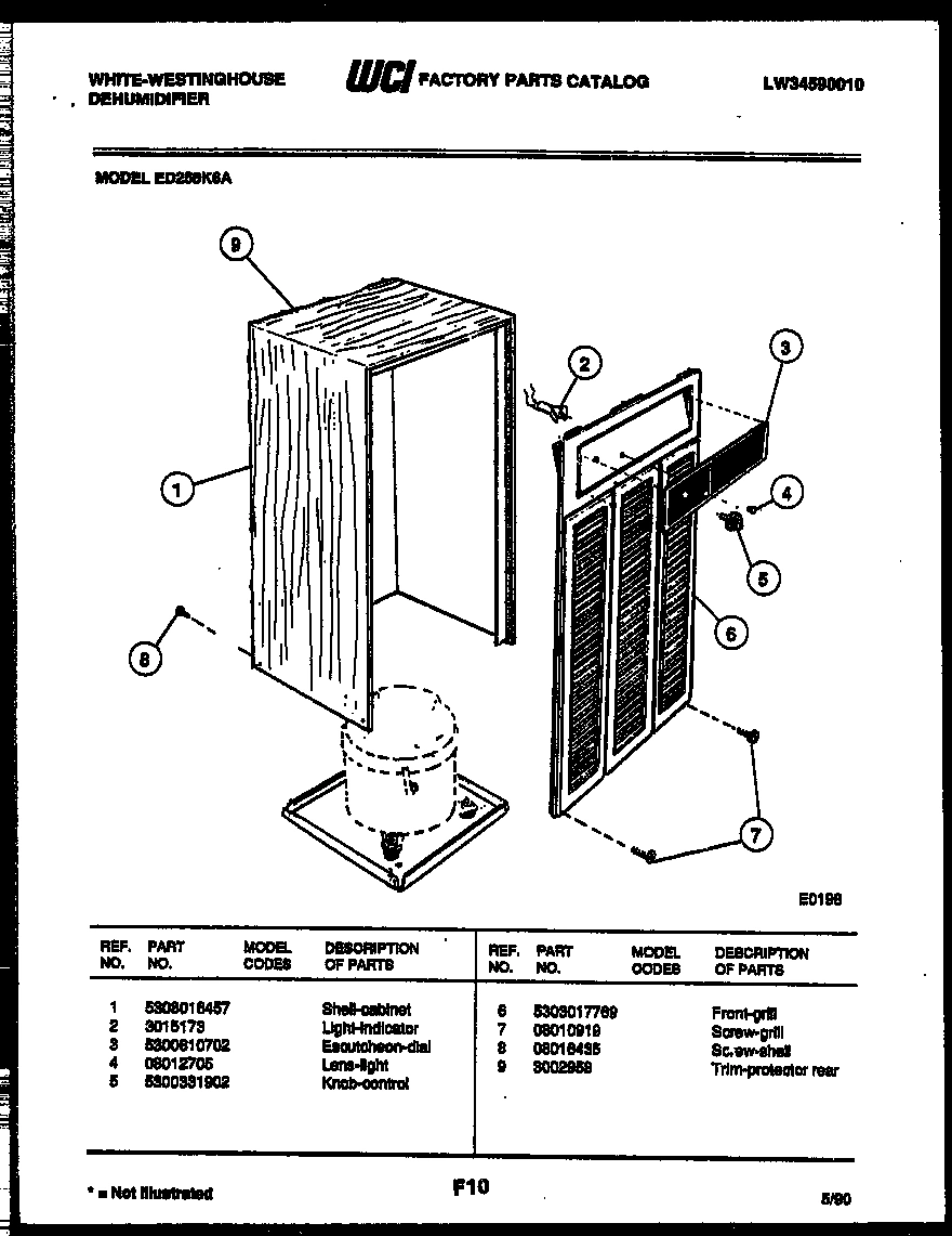 02 - CABINET PARTS