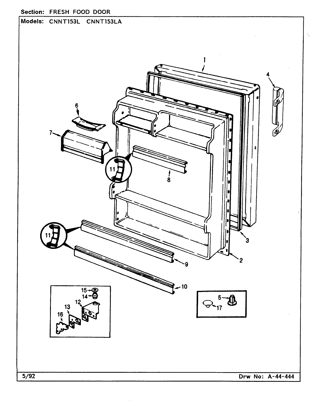 04 - FRESH FOOD DOOR