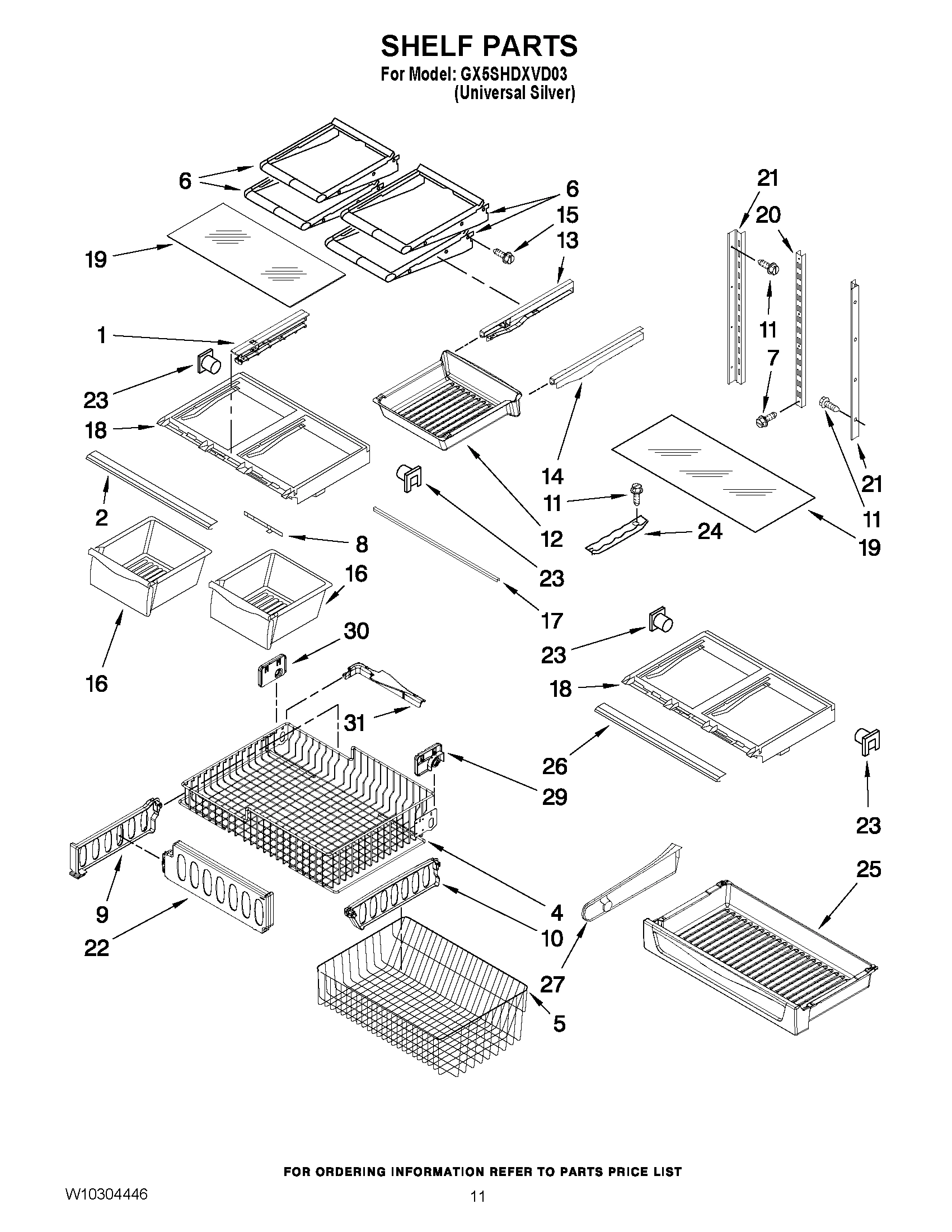 07 - SHELF PARTS