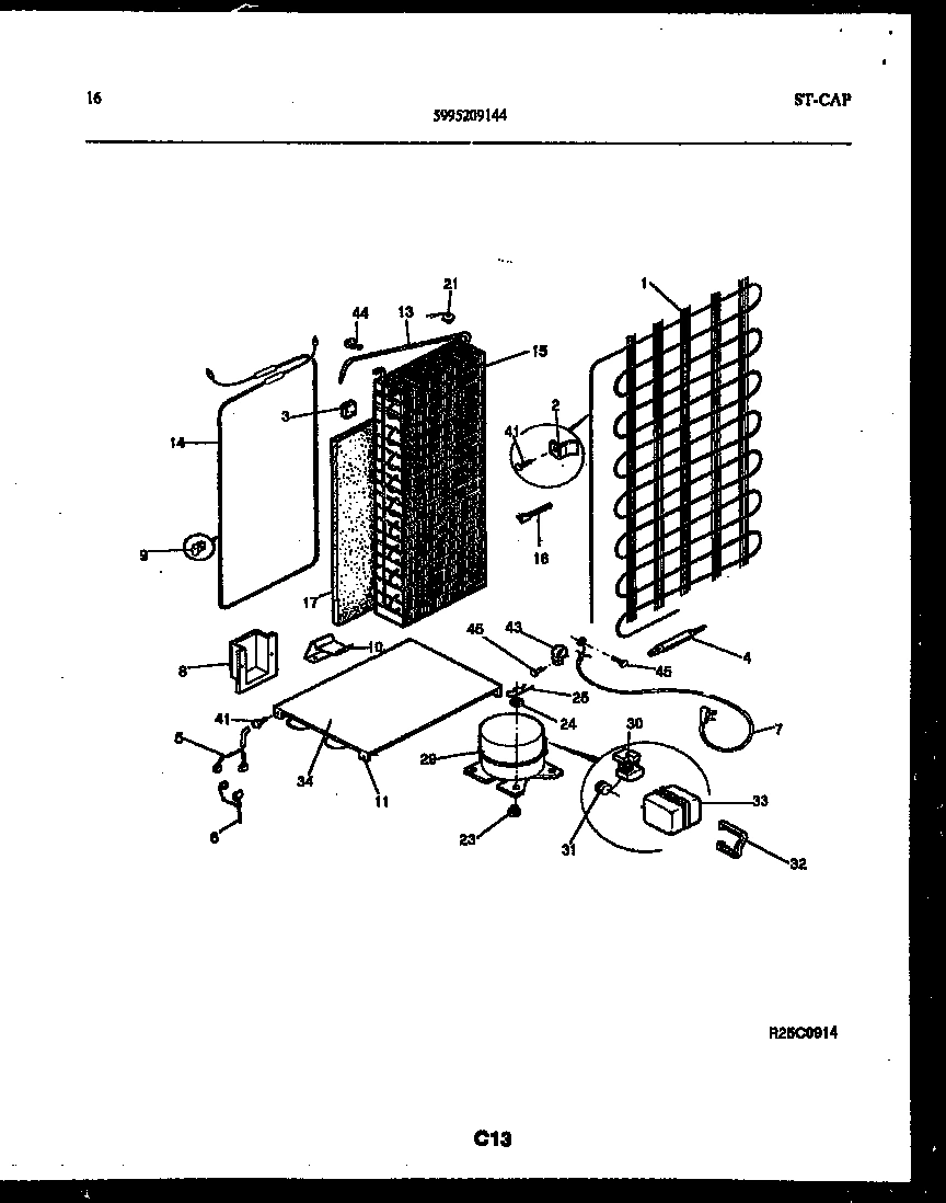 09 - SYSTEM AND AUTOMATIC DEFROST PARTS