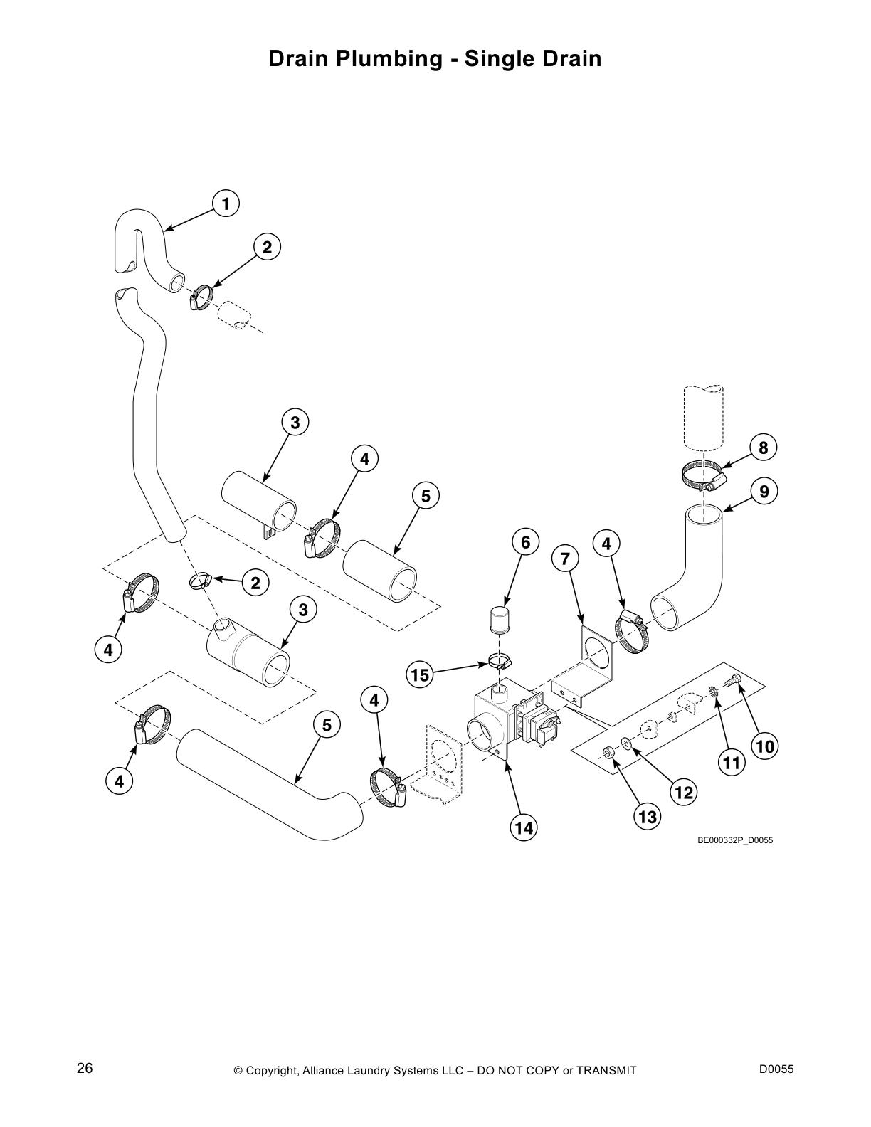 Drain Plumbing - Single Drain