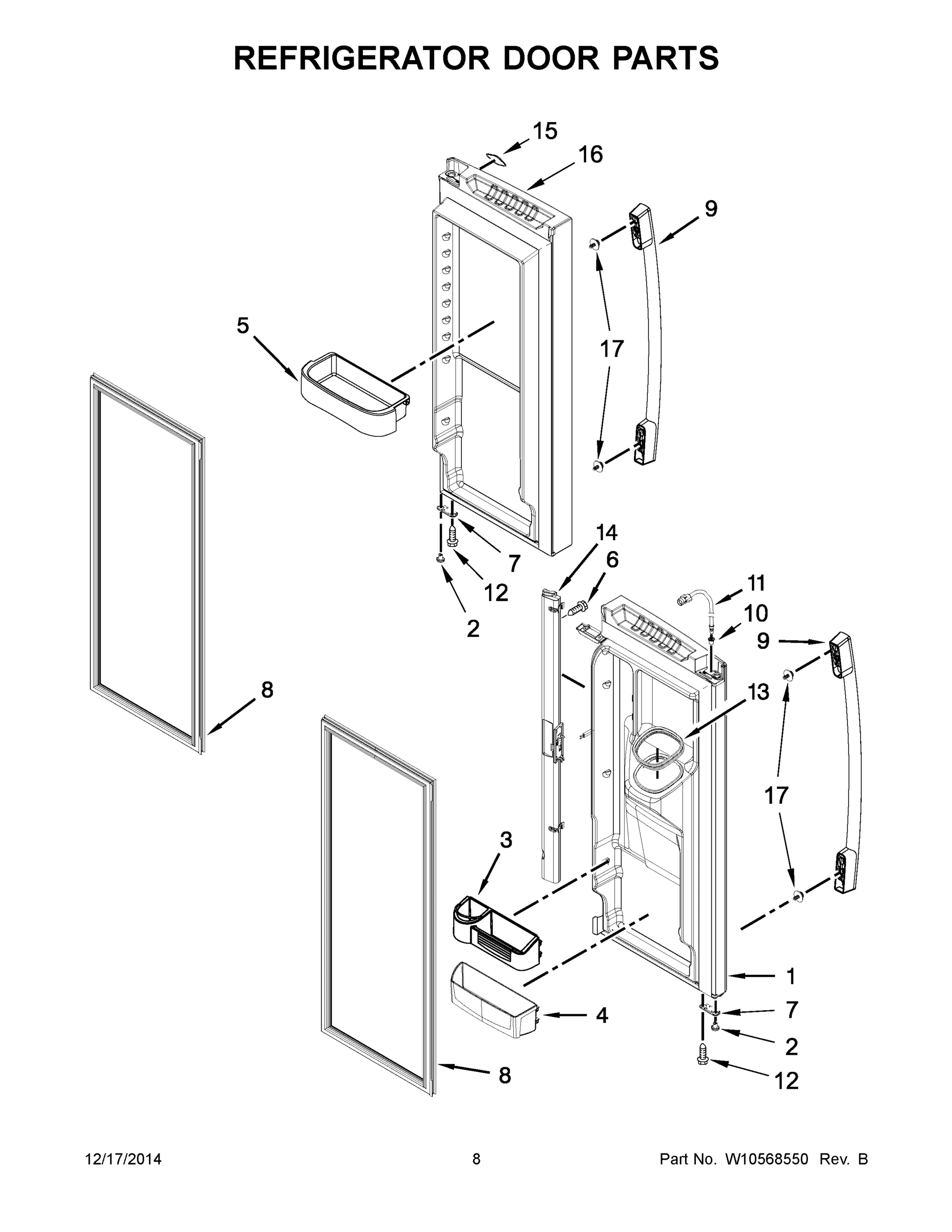 05 - REFRIGERATOR DOOR PARTS