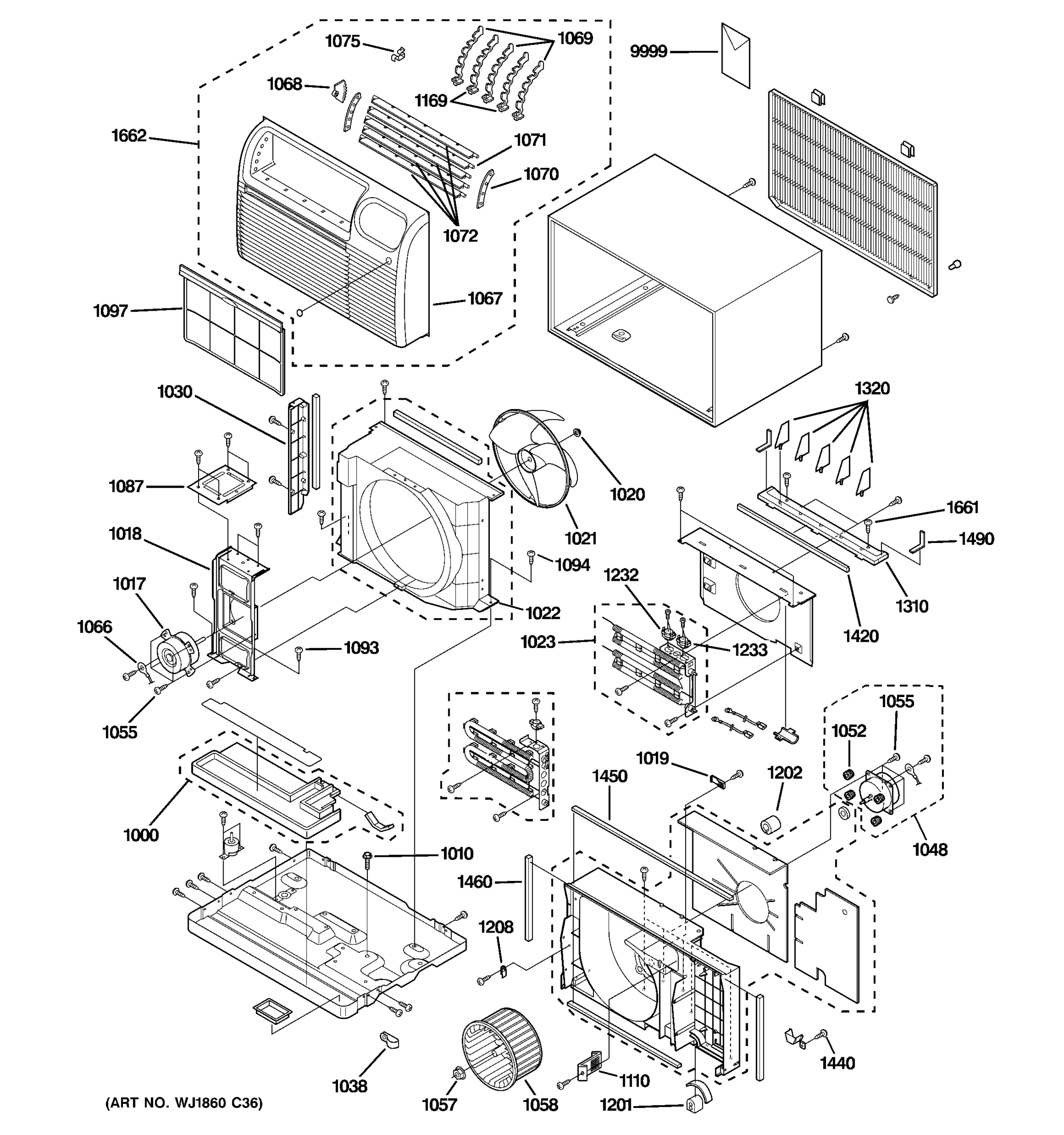 CABINET & COMPONENTS