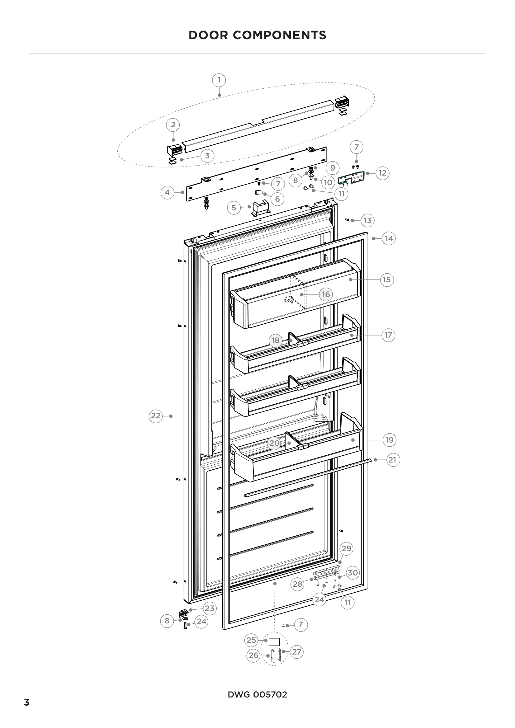 DOOR COMPONENTS