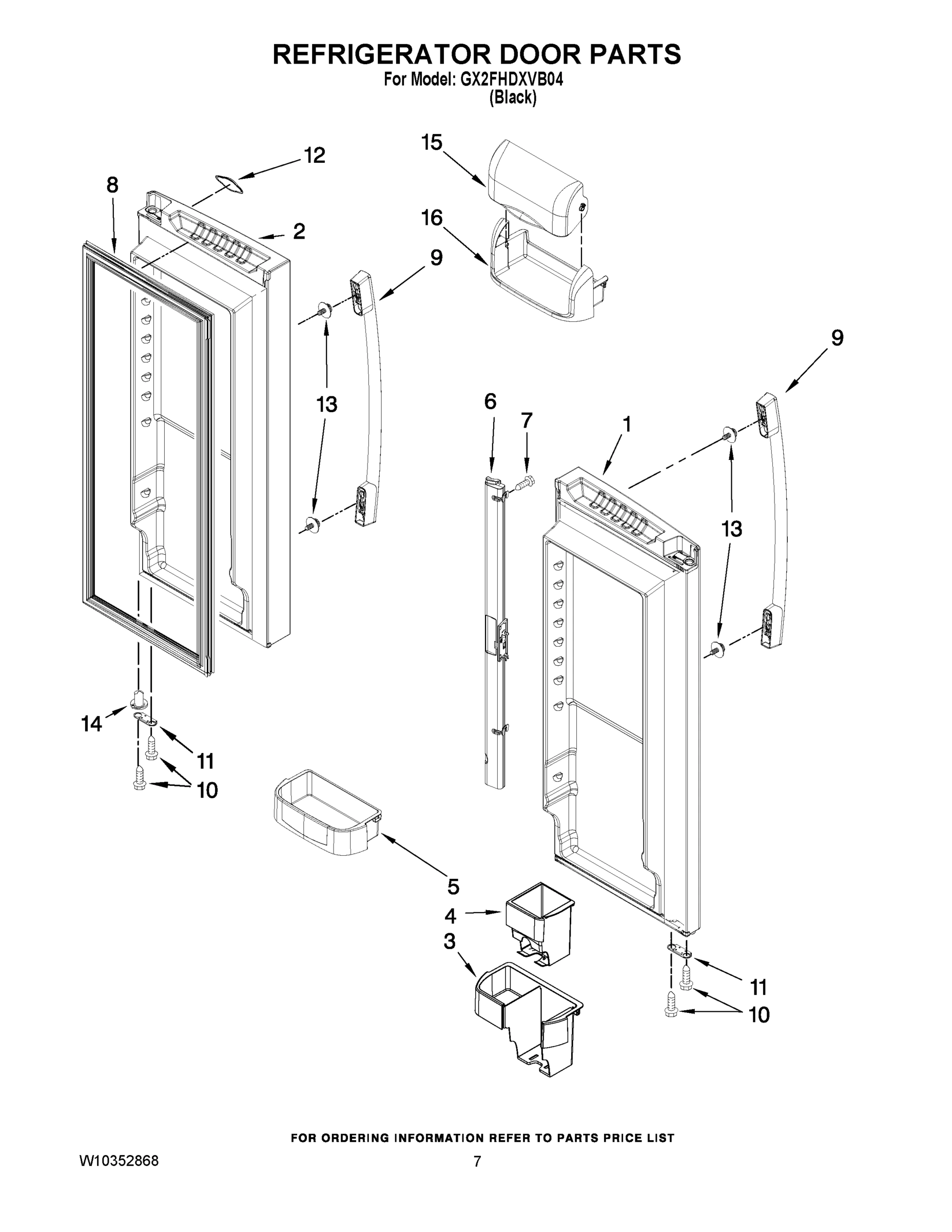 05 - REFRIGERATOR DOOR PARTS