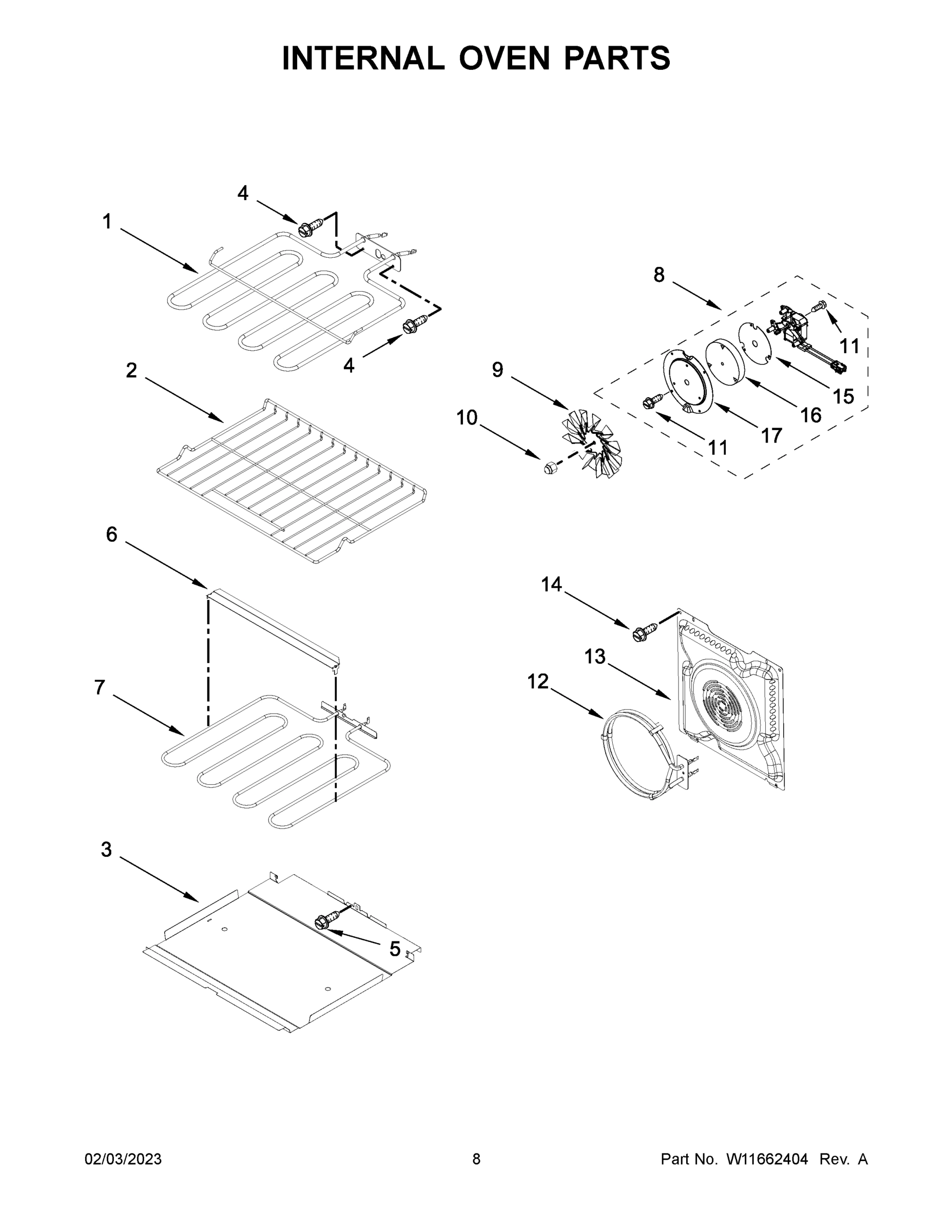 05 - INTERNAL OVEN PARTS