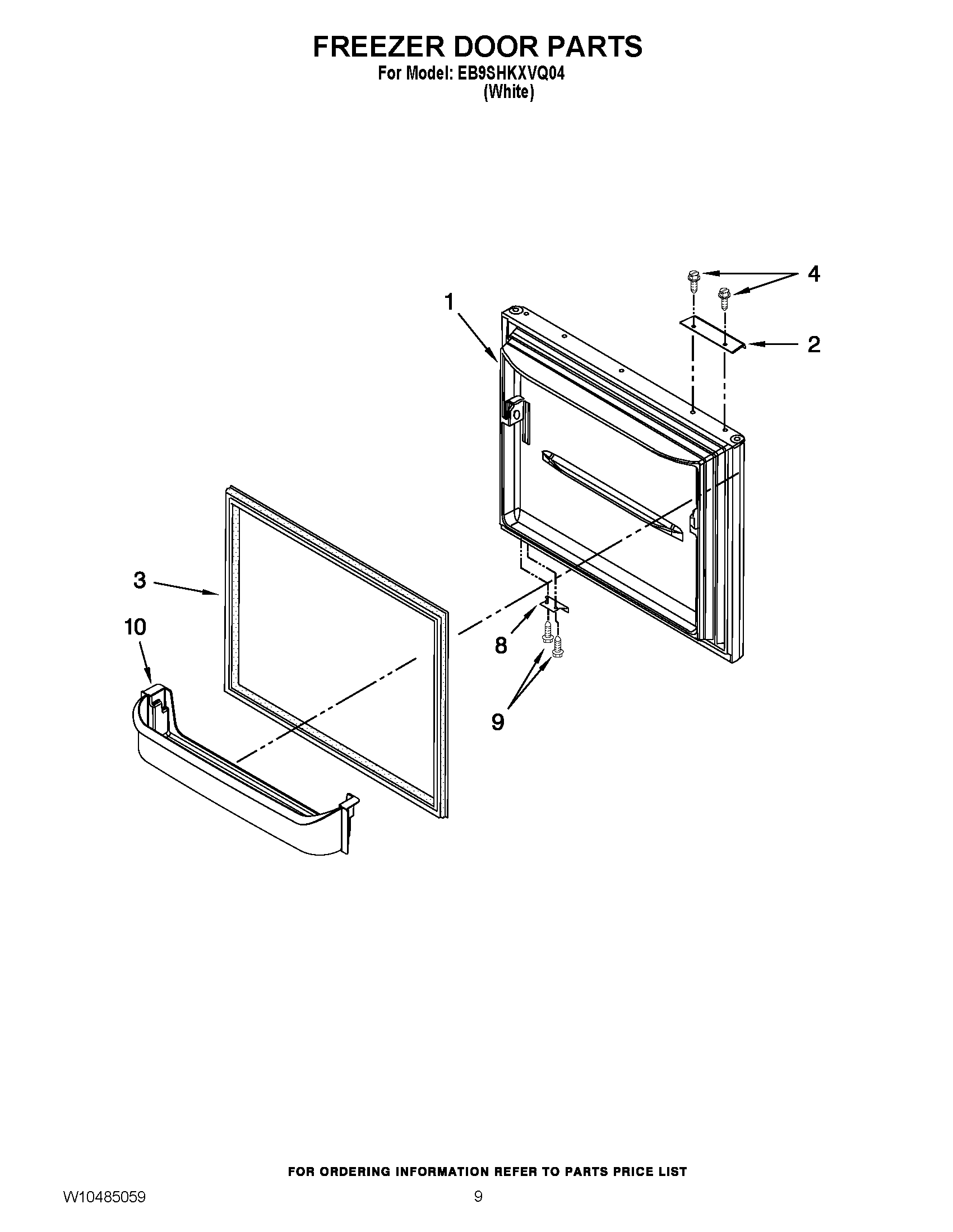05 - FREEZER DOOR PARTS