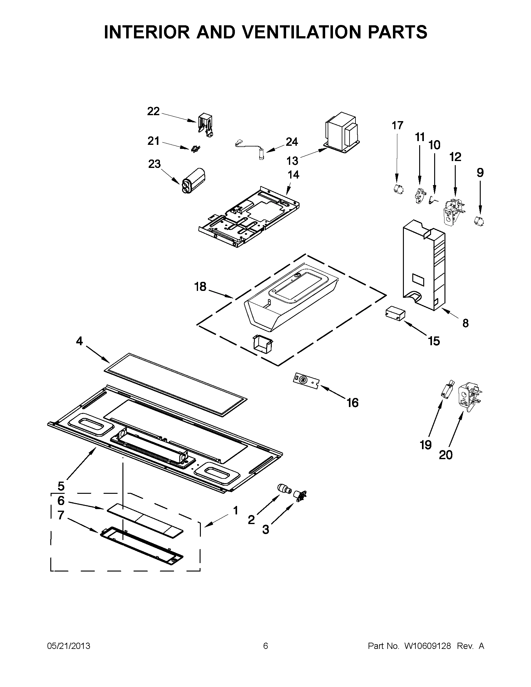 03 - INTERIOR AND VENTILATION PARTS