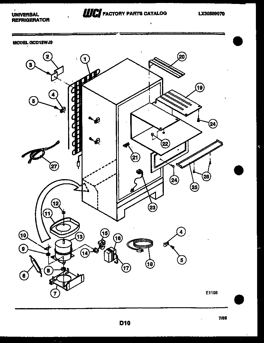 04 - SYSTEM AND AUTOMATIC DEFROST PARTS