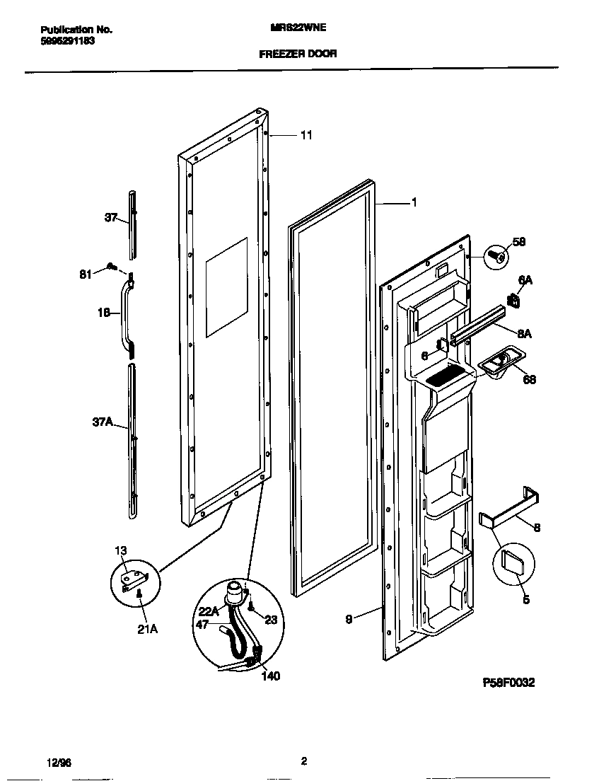 02 - FREEZER DOOR