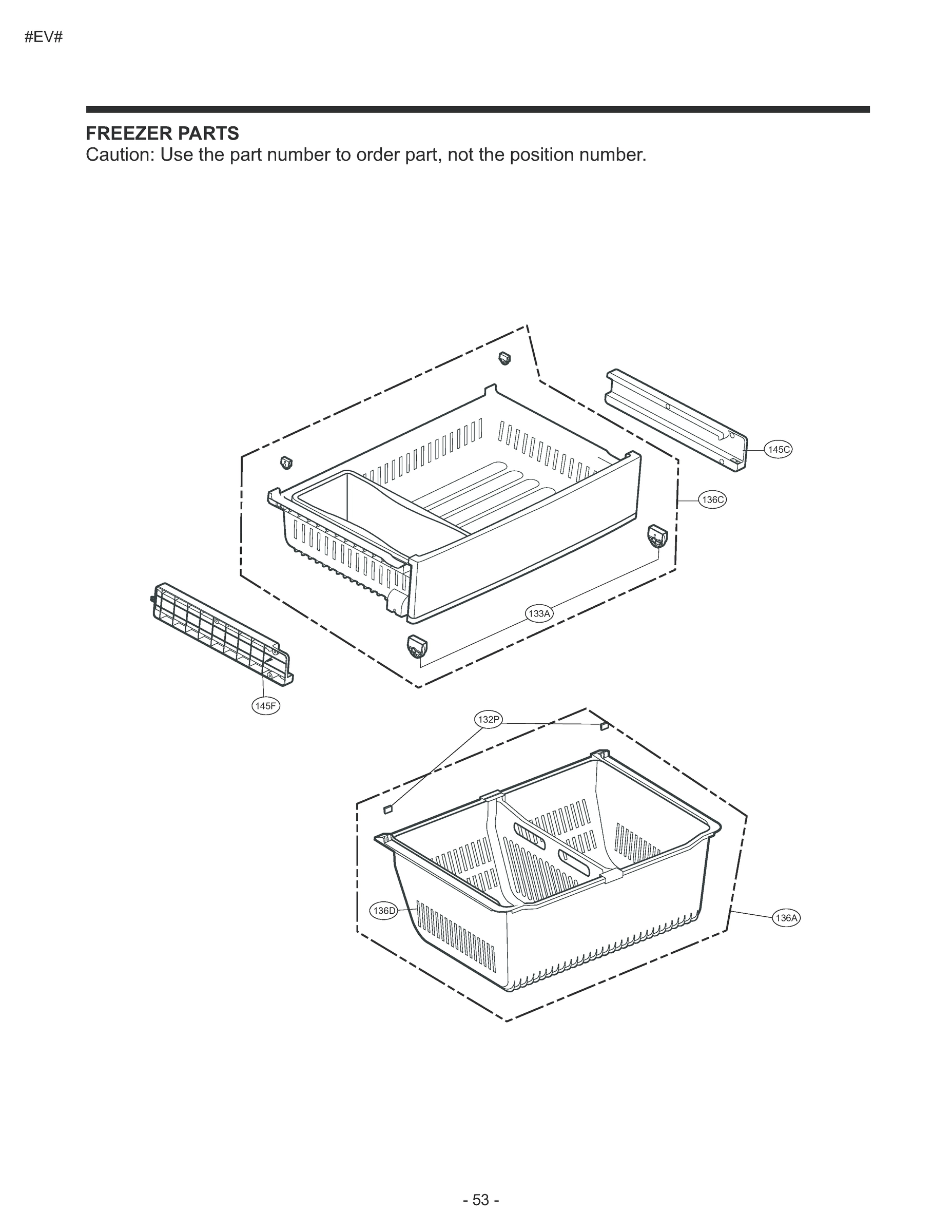 FREEZER PARTS