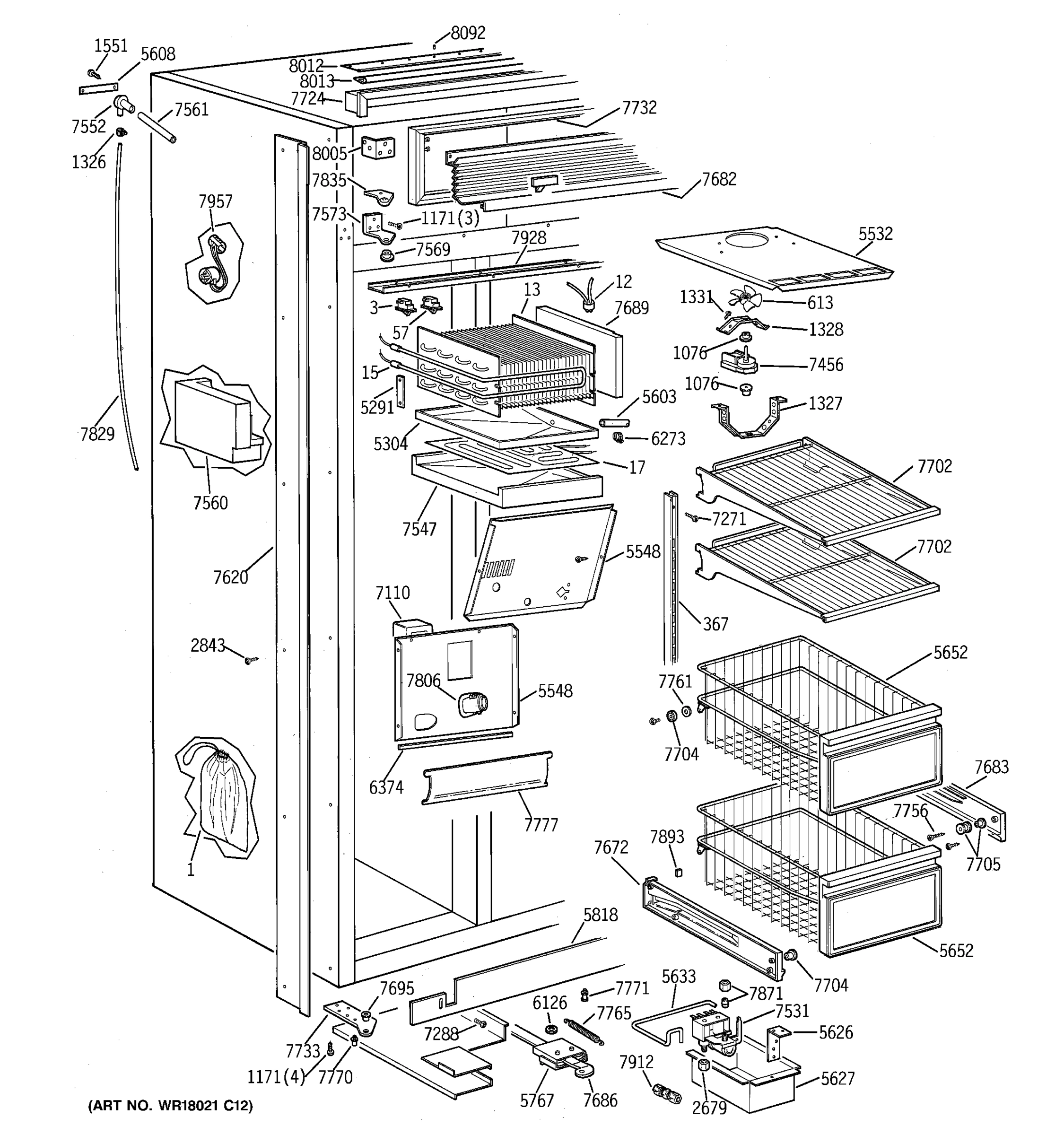 FREEZER SECTION