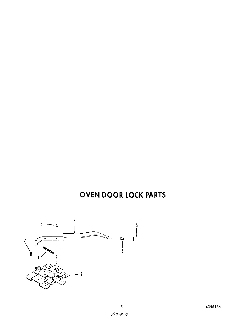 04 - OVEN DOOR LOCK