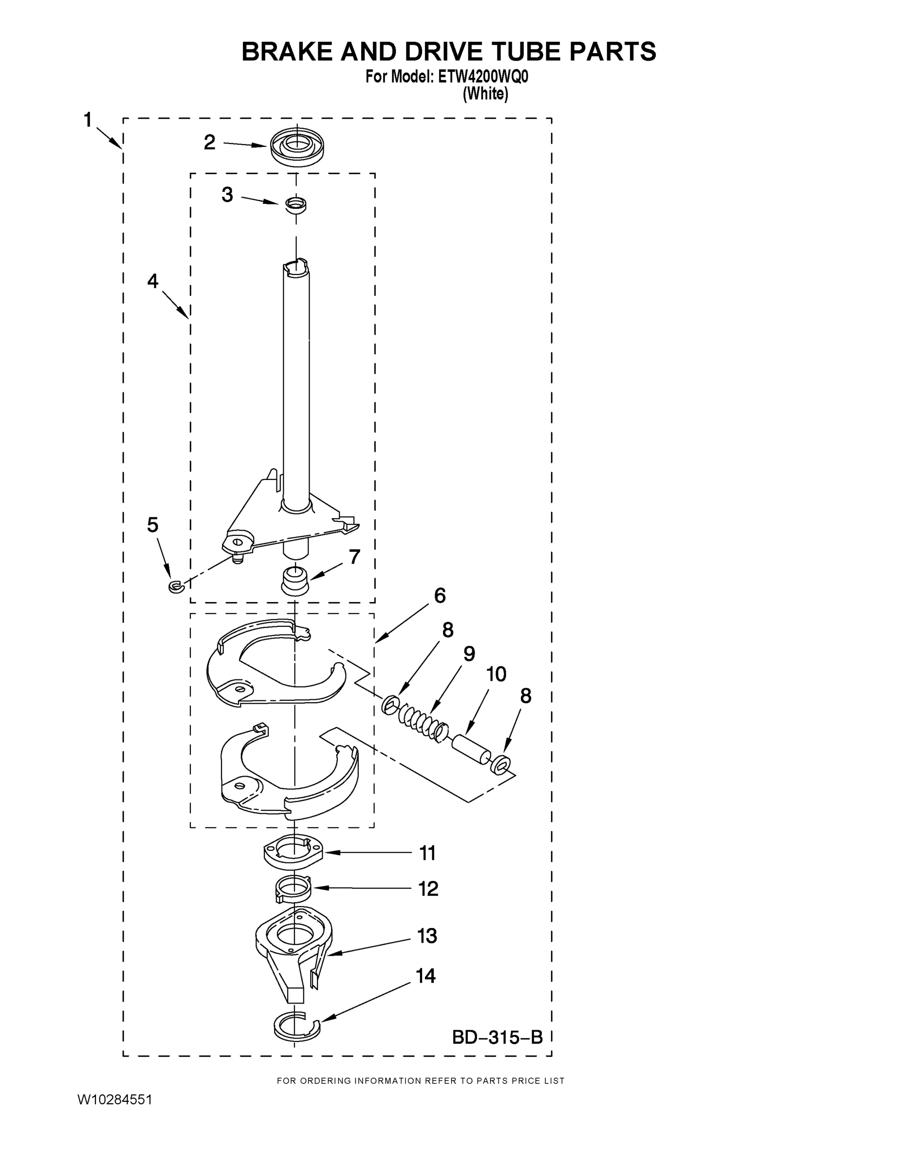 07 - BRAKE AND DRIVE TUBE PARTS