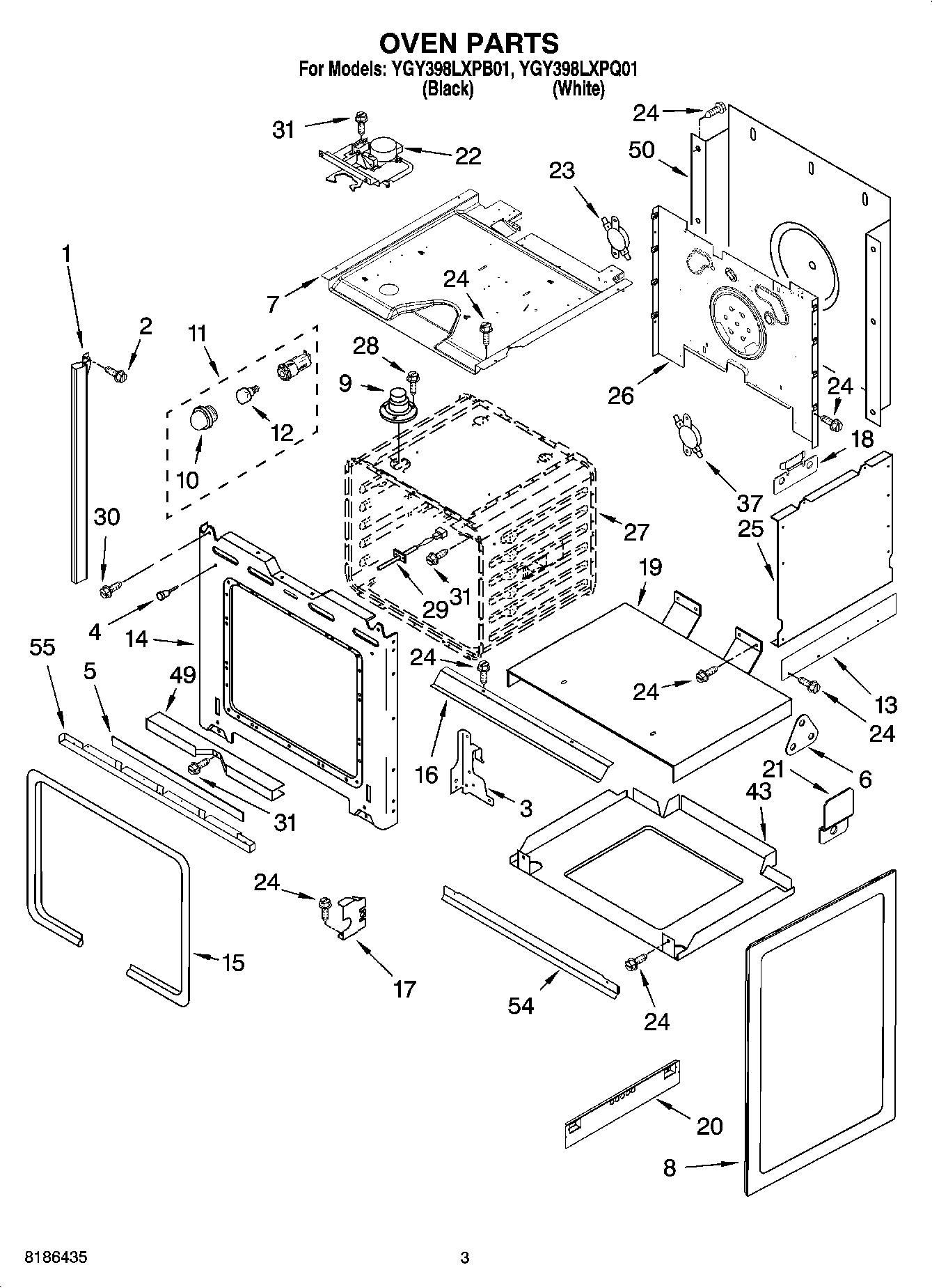 03 - OVEN PARTS
