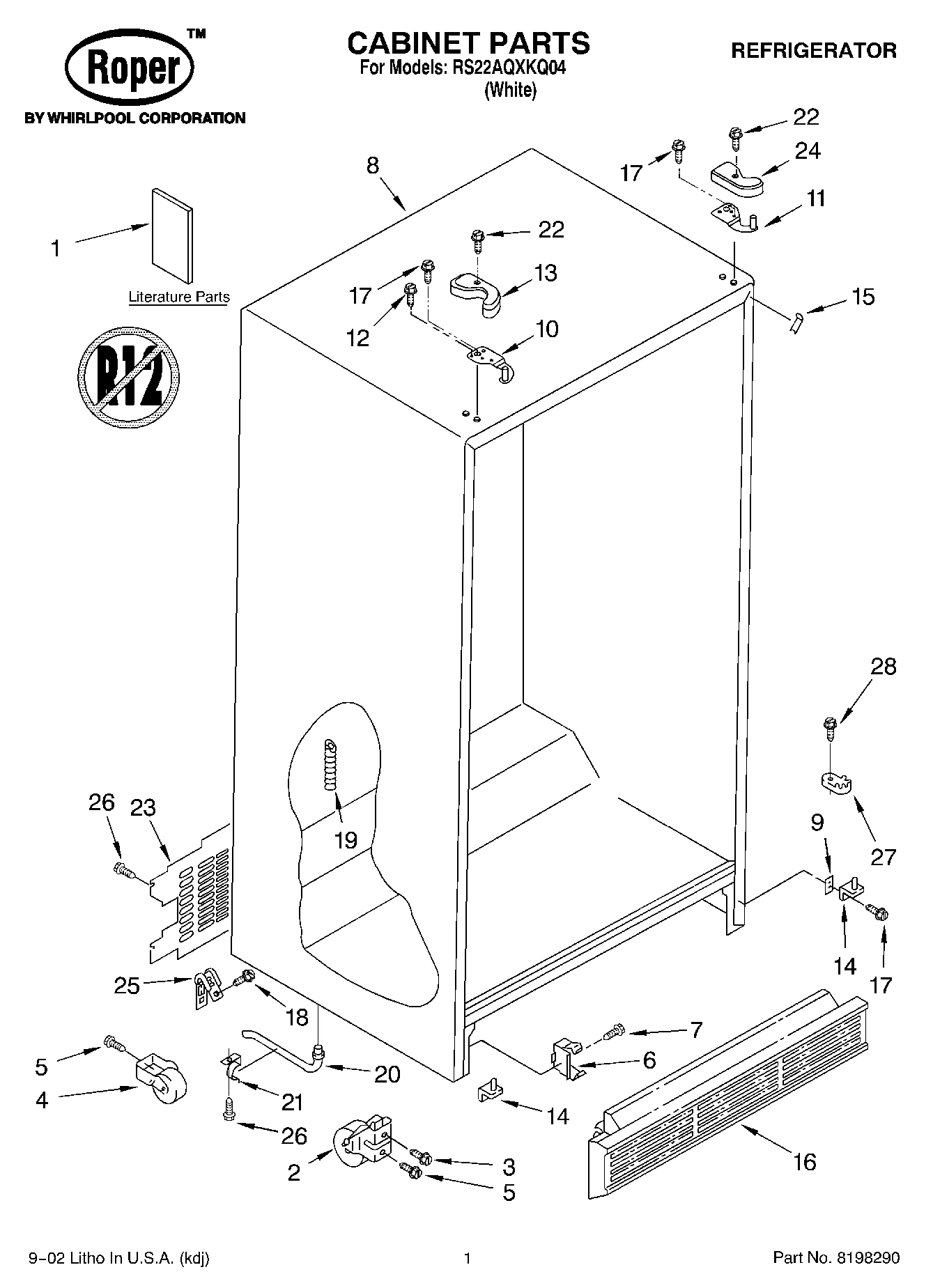 01 - CABINET, LITERATURE