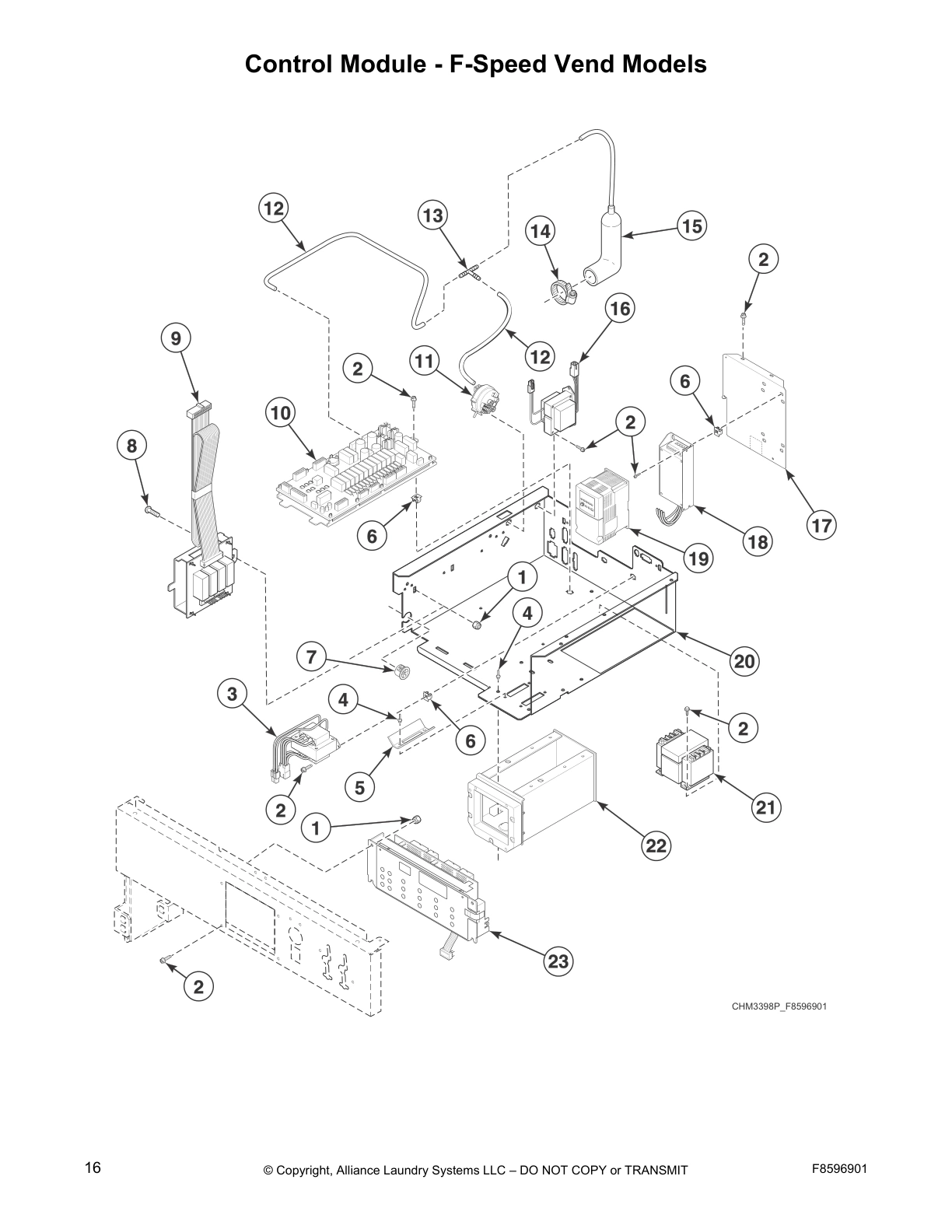 Control Module - F-Speed Vend Models