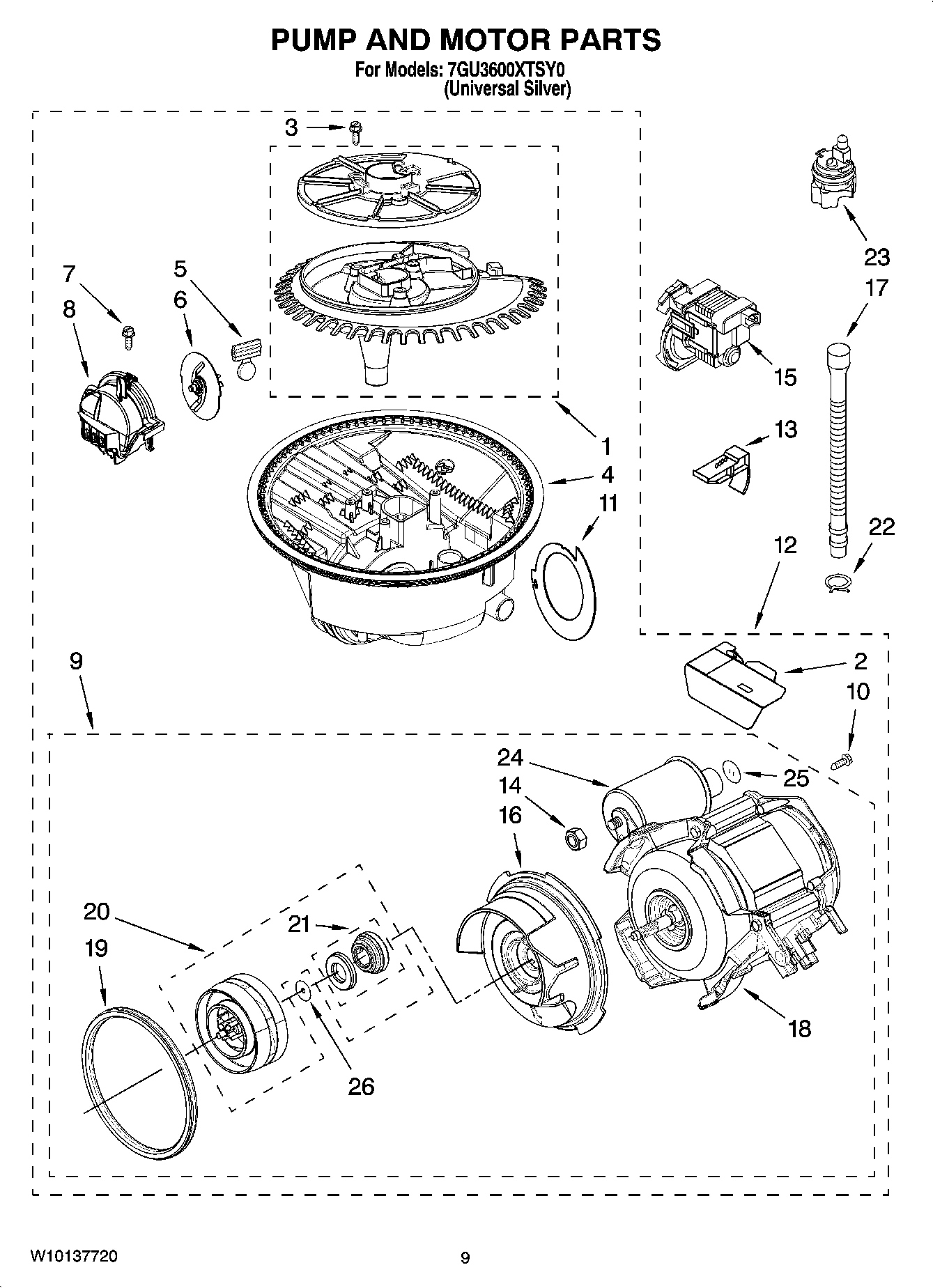 08 - PUMP AND MOTOR PARTS