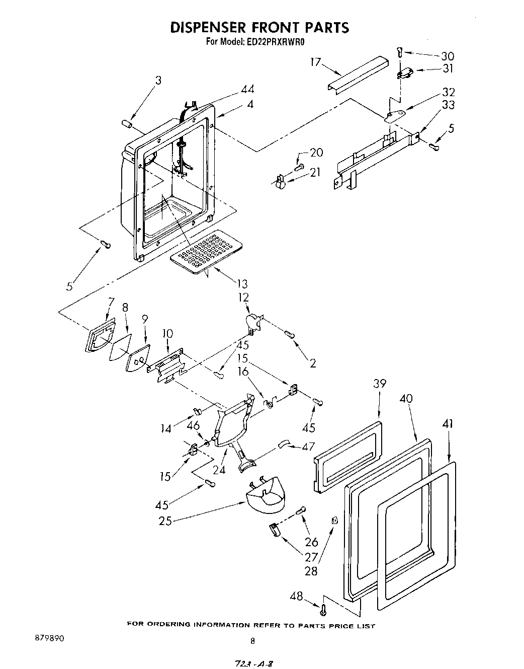 05 - DISPENSER FRONT