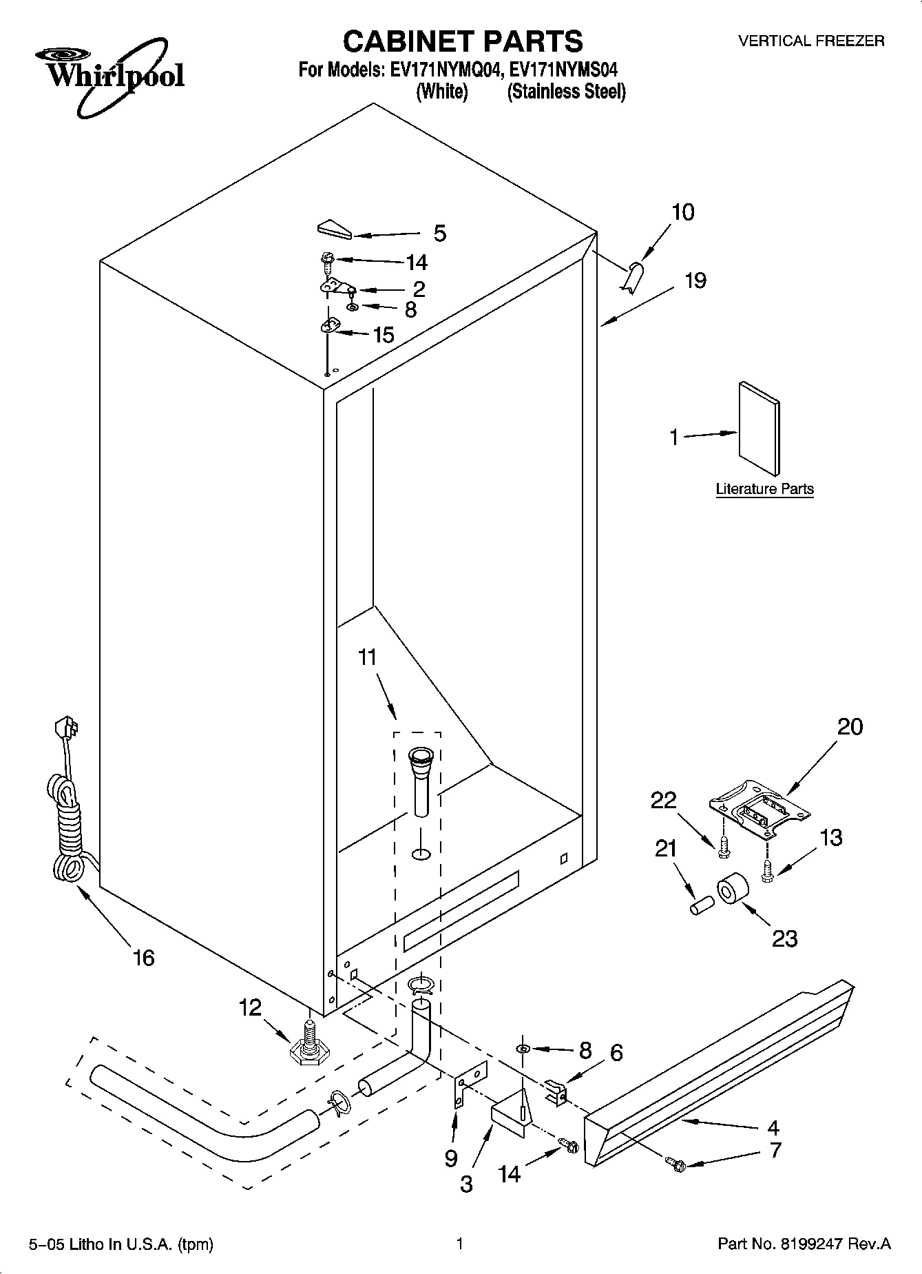 01 - CABINET PARTS