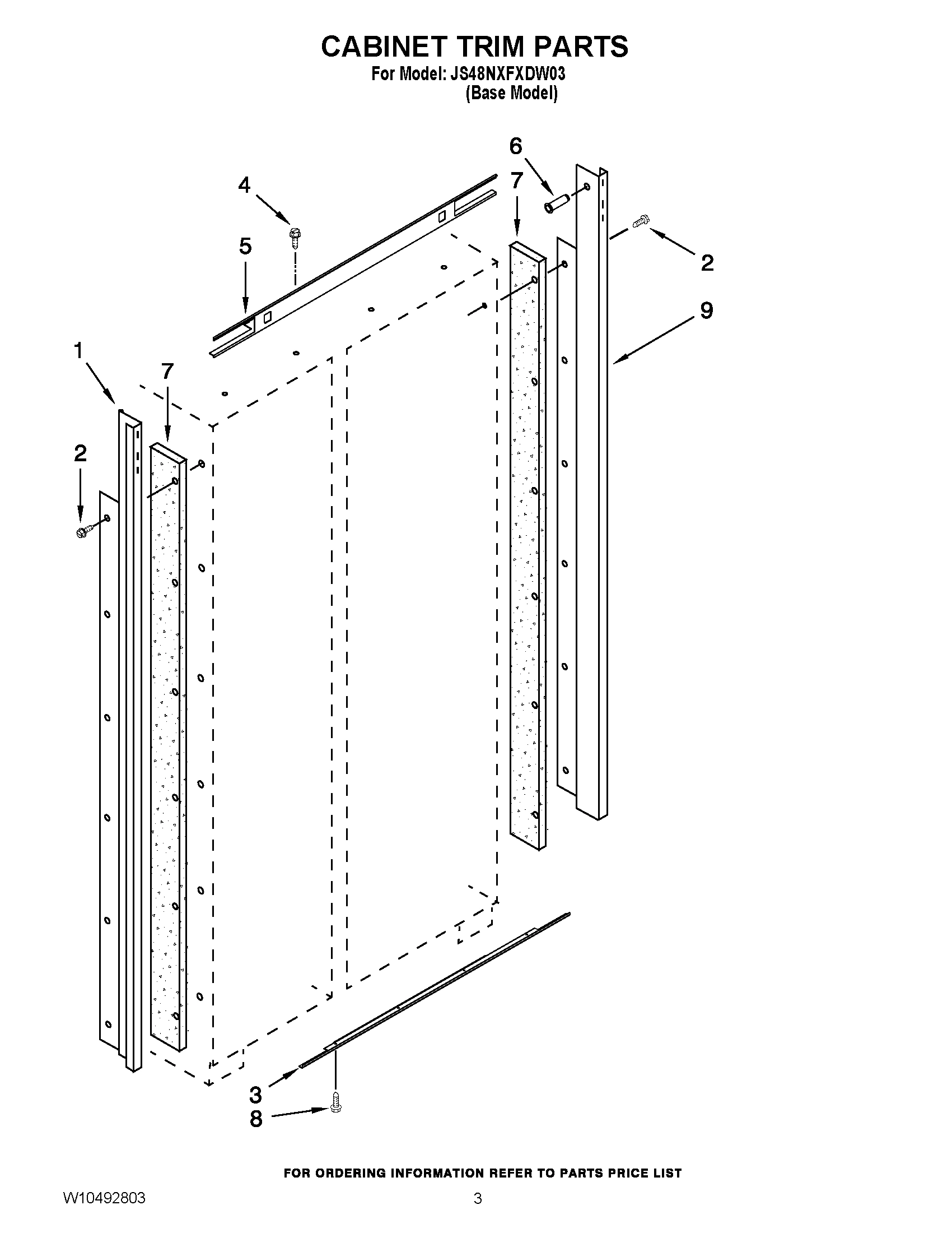 02 - CABINET TRIM PARTS