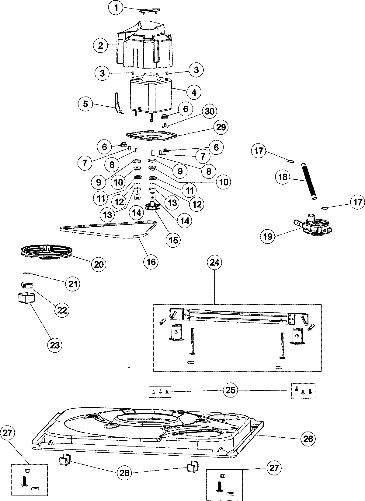 01 - BASE & MOTOR