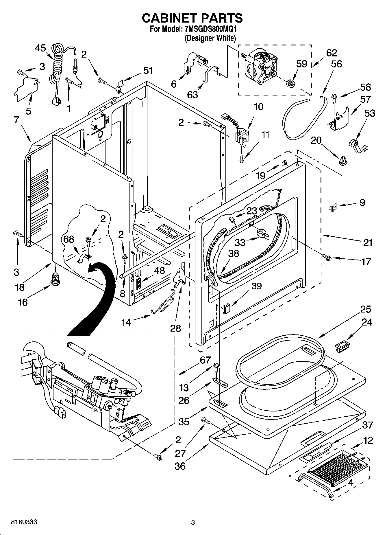 02 - CABINET PARTS