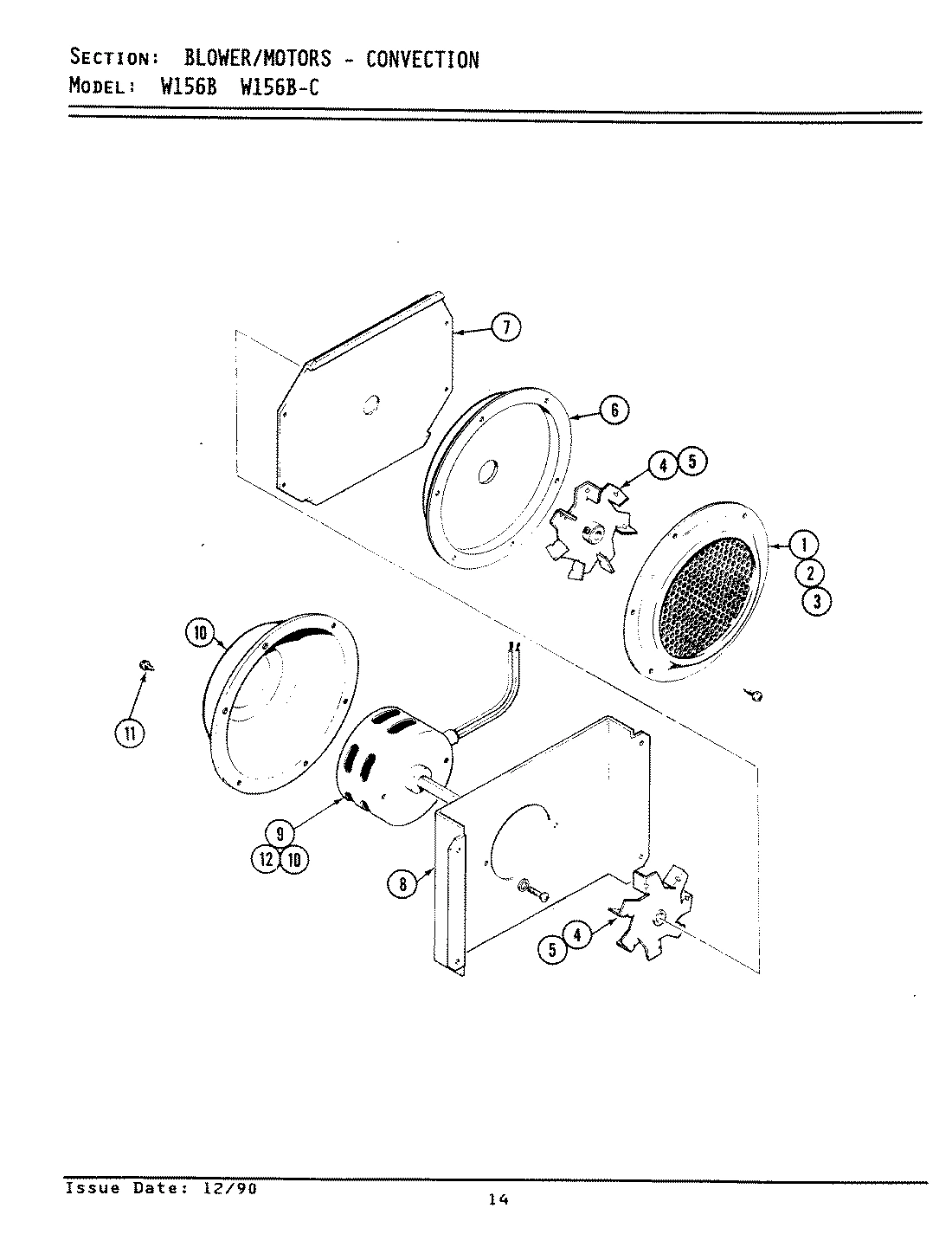 01 - BLOWER MOTOR (CONVECTION)