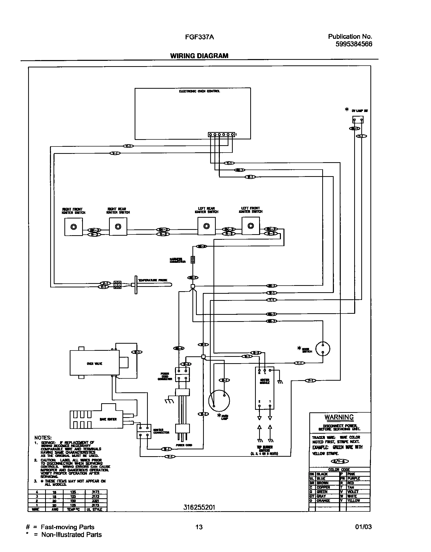 13 - WIRING DIAGRAM