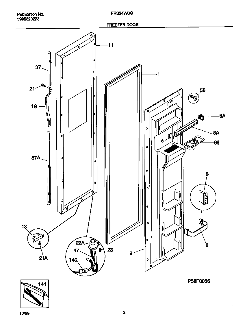 02 - FREEZER DOOR