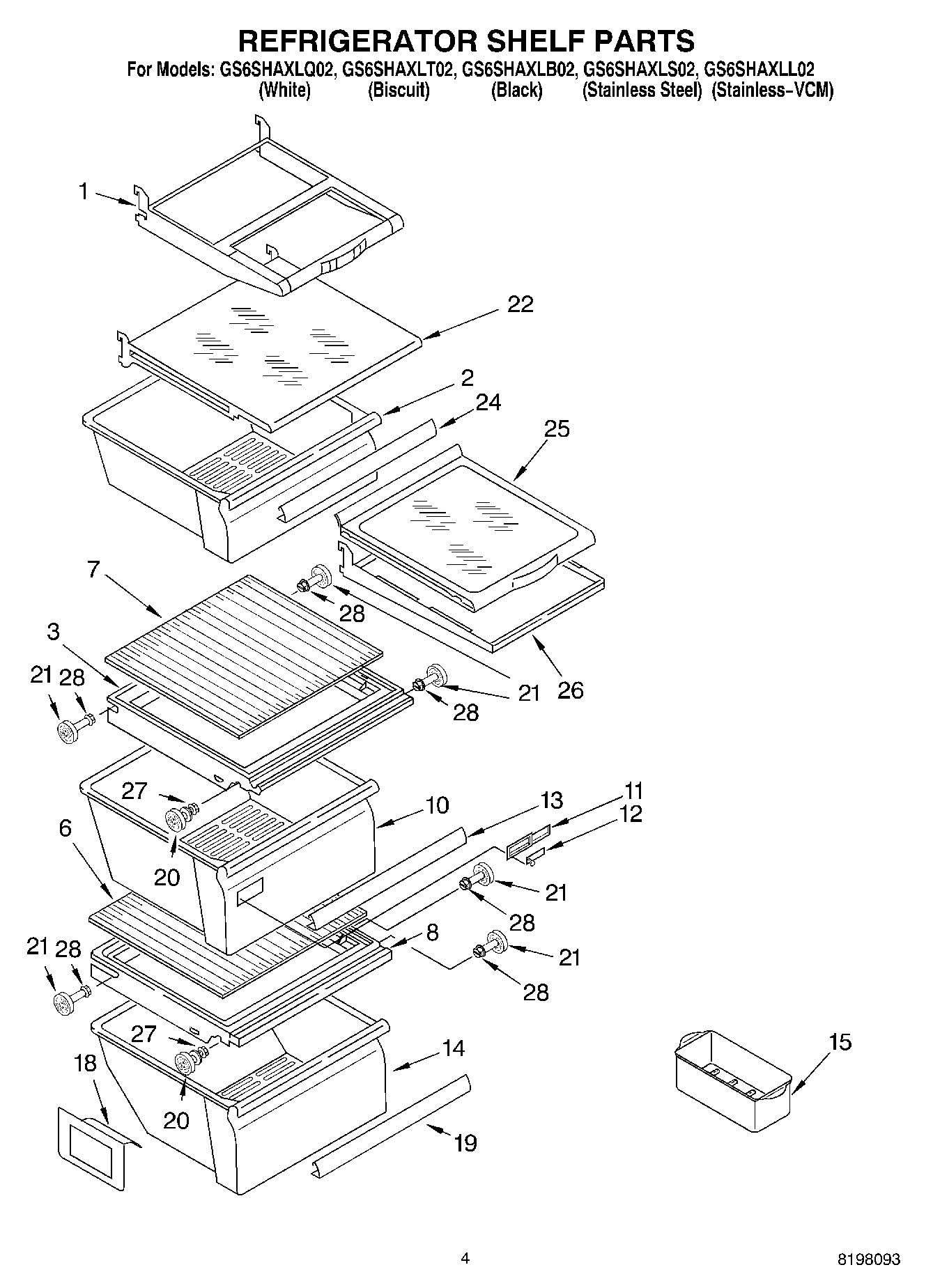 03 - REFRIGERATOR SHELF