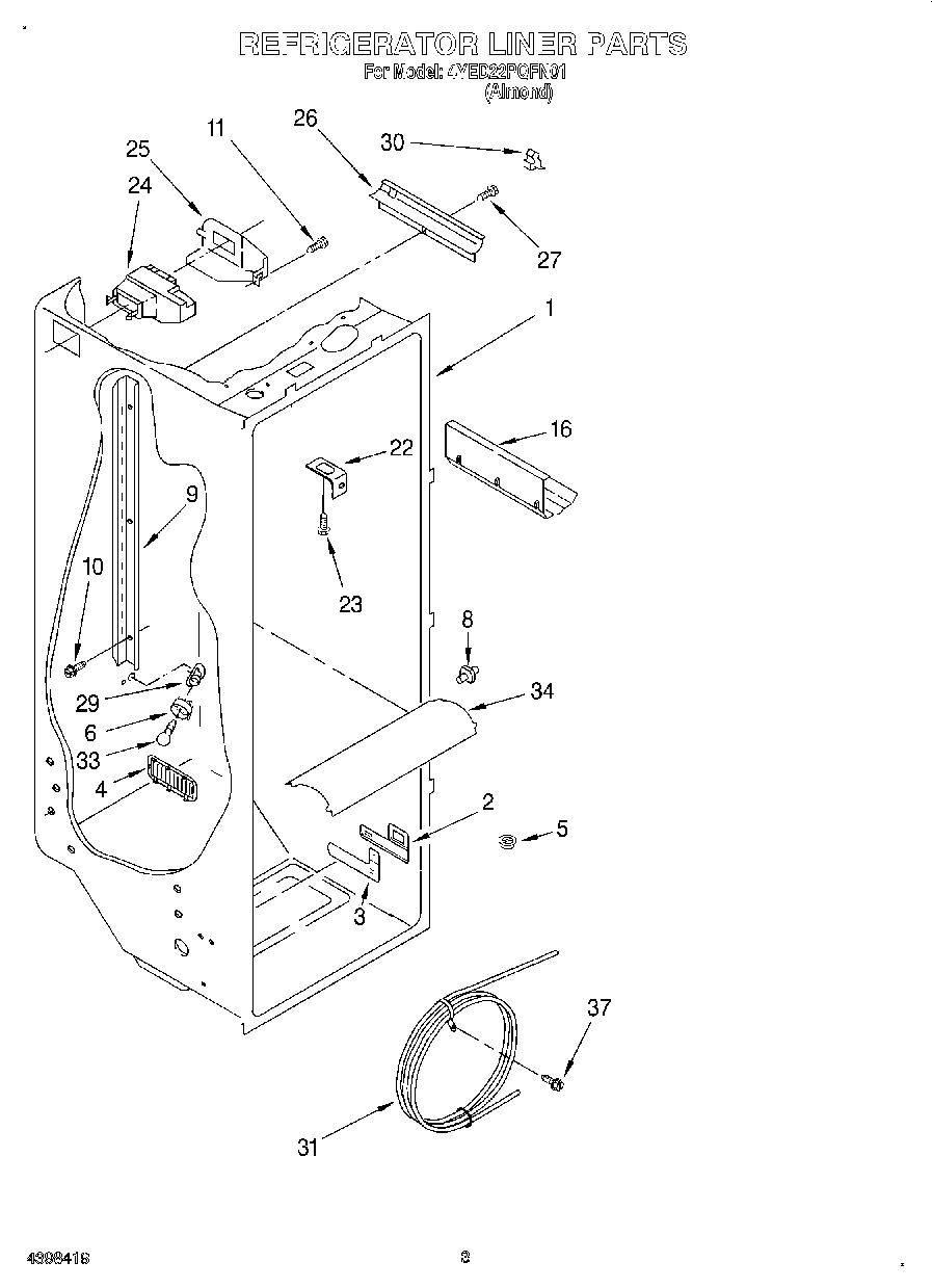 02 - REFRIGERATOR LINER