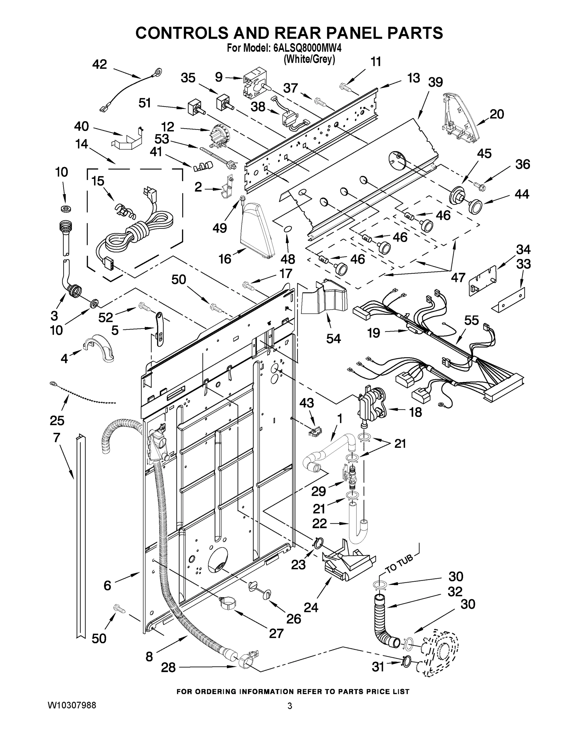02 - CONTROLS AND REAR PANEL PARTS