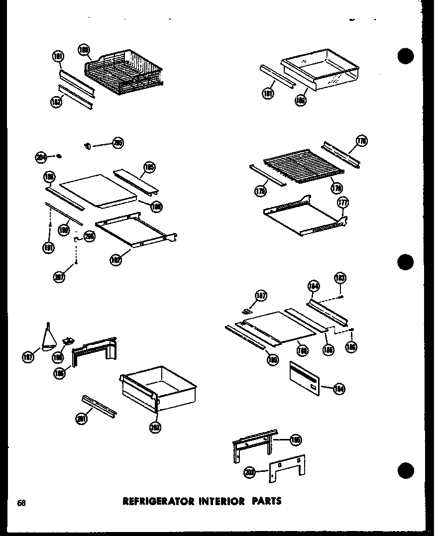 12 - REF INTERIOR PARTS