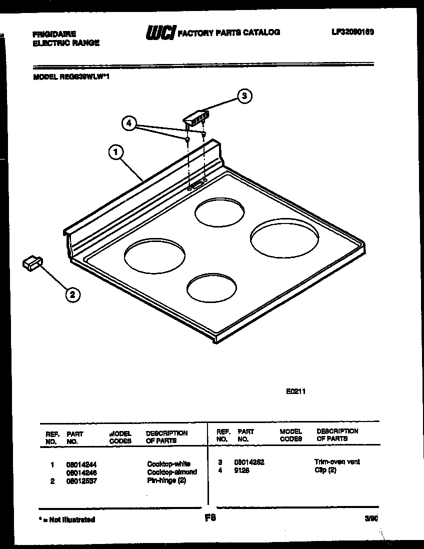 04 - COOKTOP PARTS