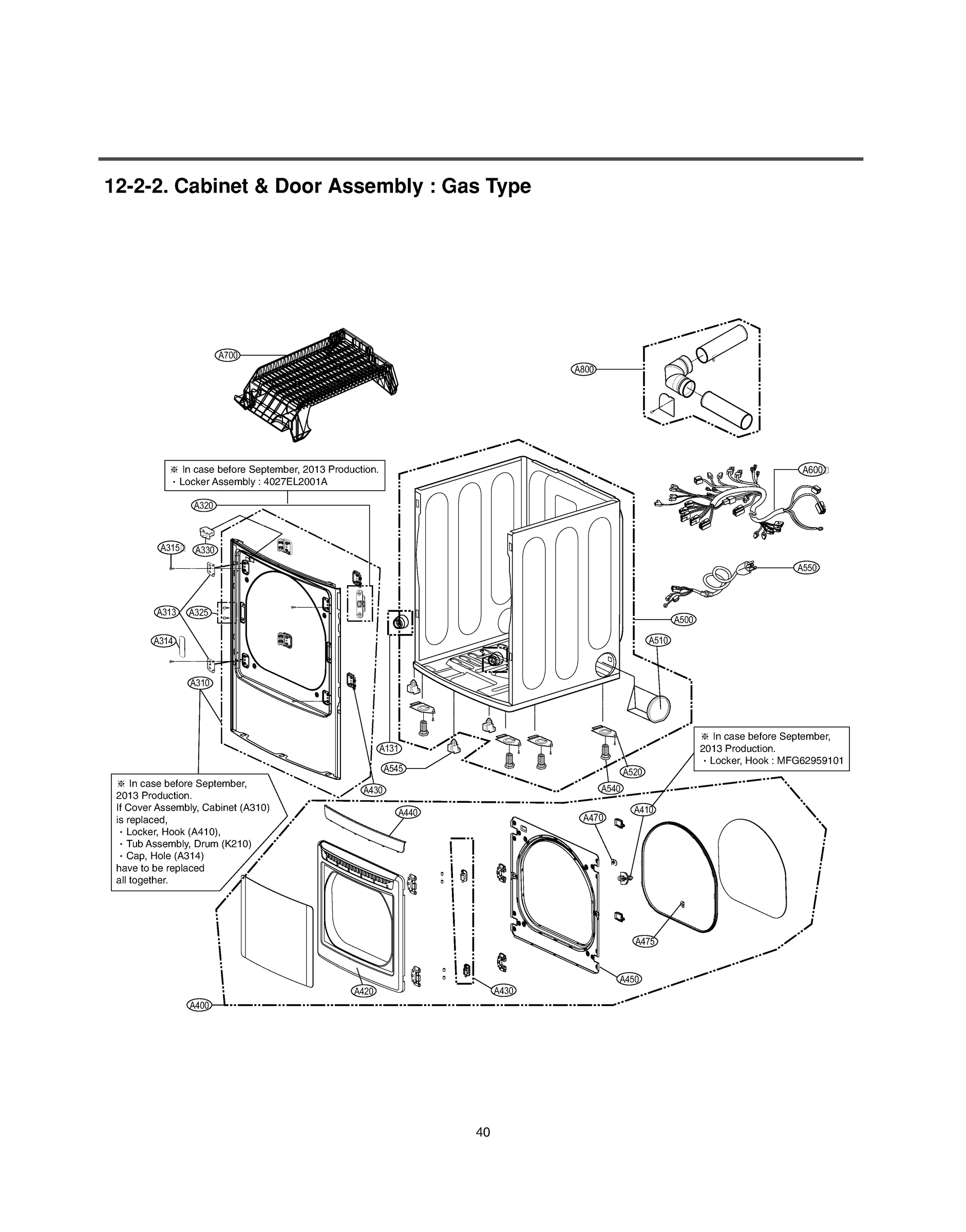 CABINET & DOOR ASSEMBLY