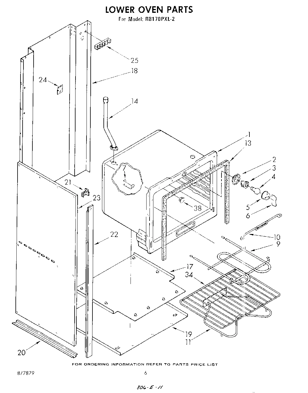 04 - LOWER OVEN , LITERATURE AND OPTIONAL