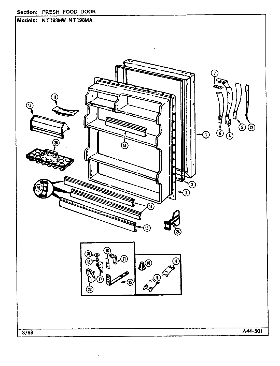 04 - FRESH FOOD DOOR
