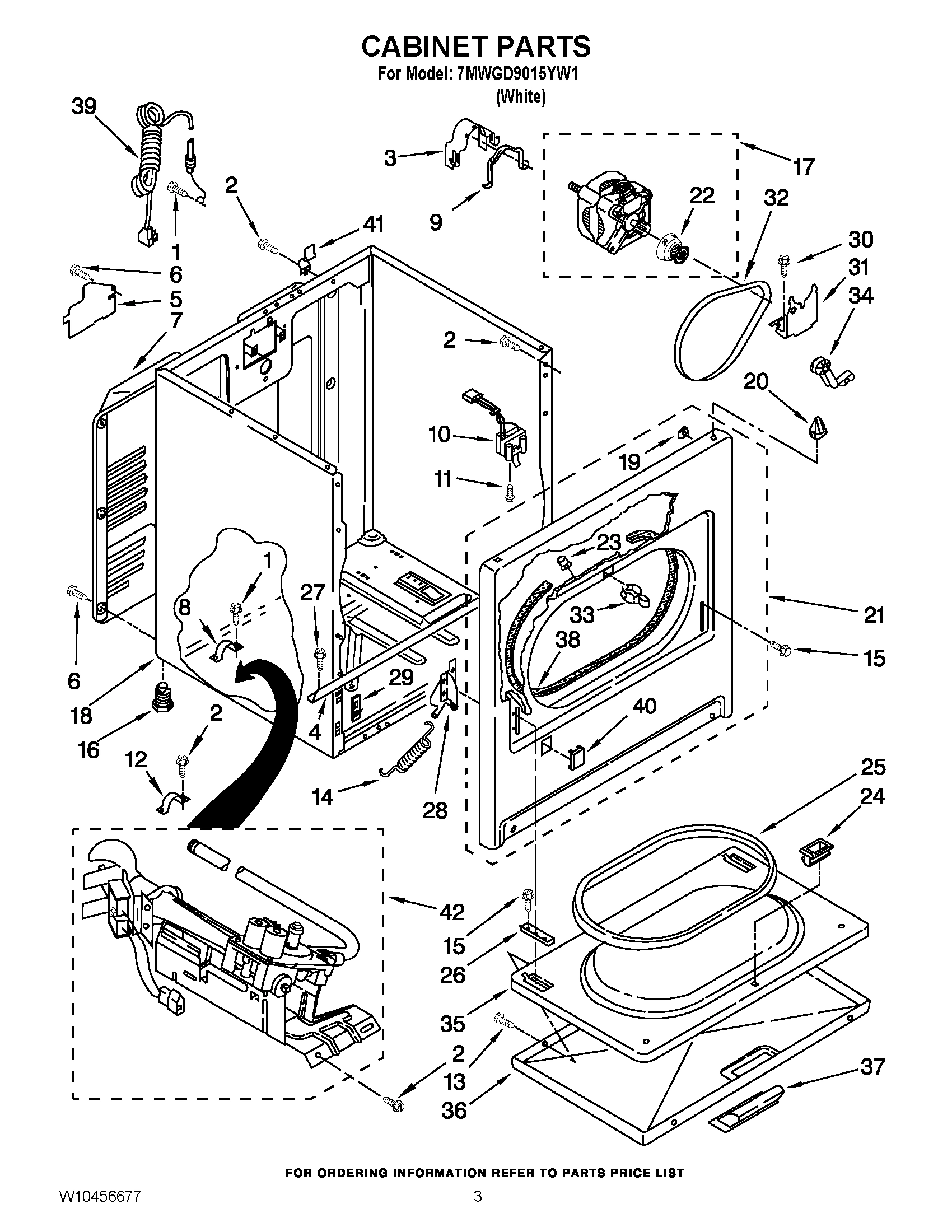02 - CABINET PARTS