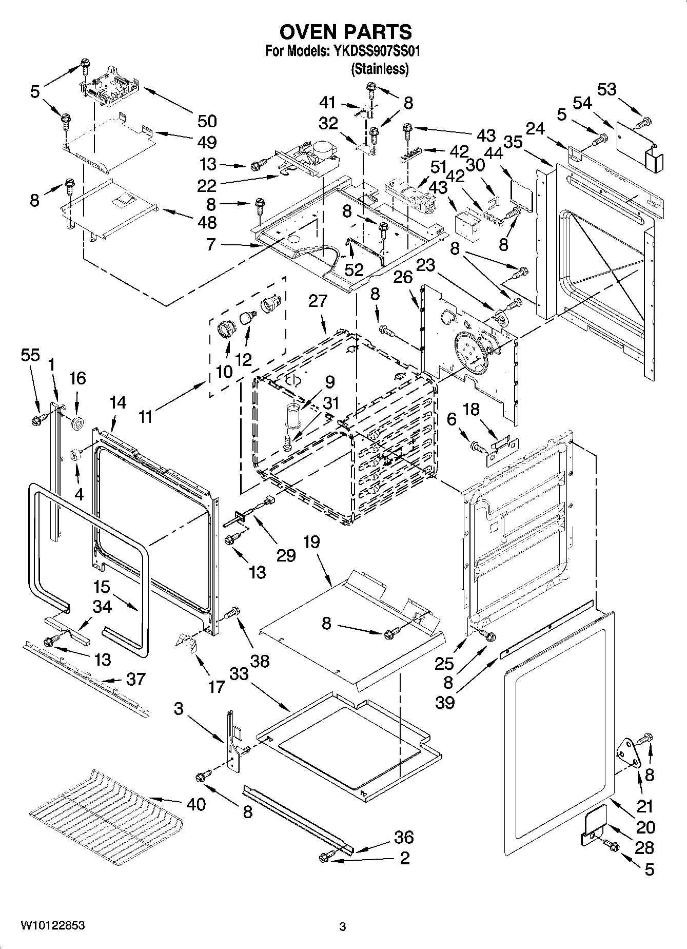 02 - OVEN PARTS