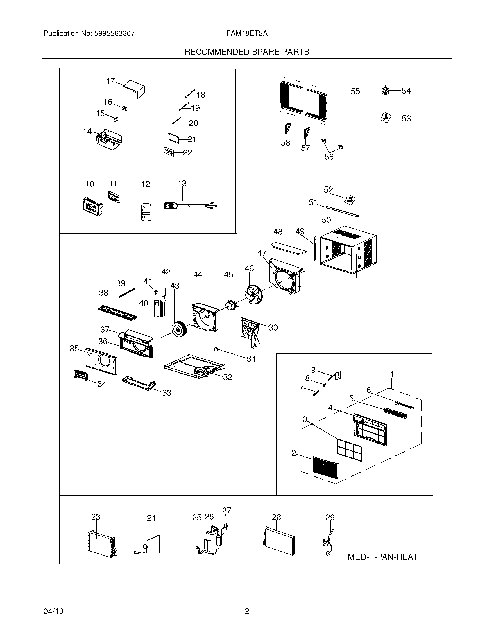 03 - RECOMMENDED SPARE PARTS
