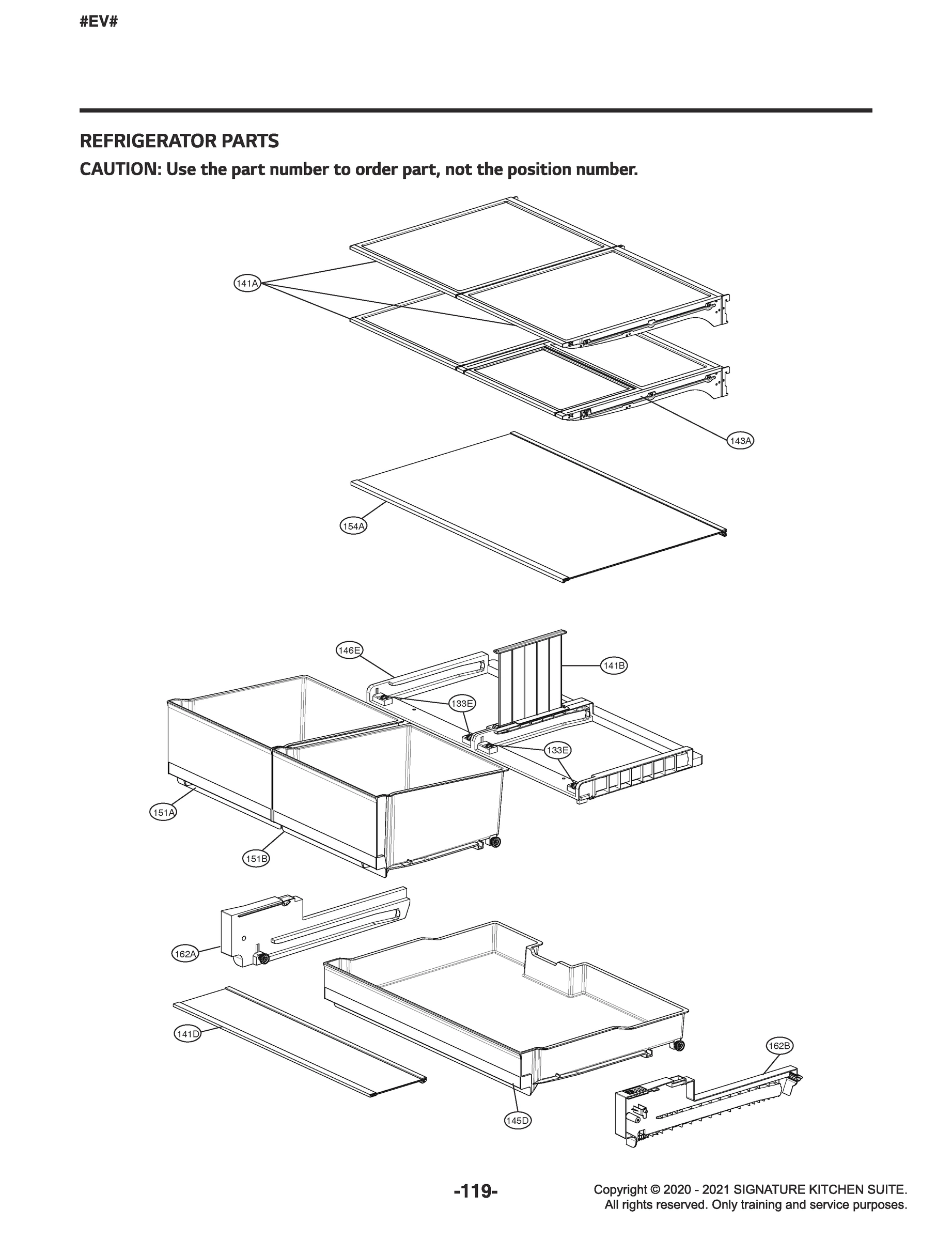 REFRIGERATOR PARTS