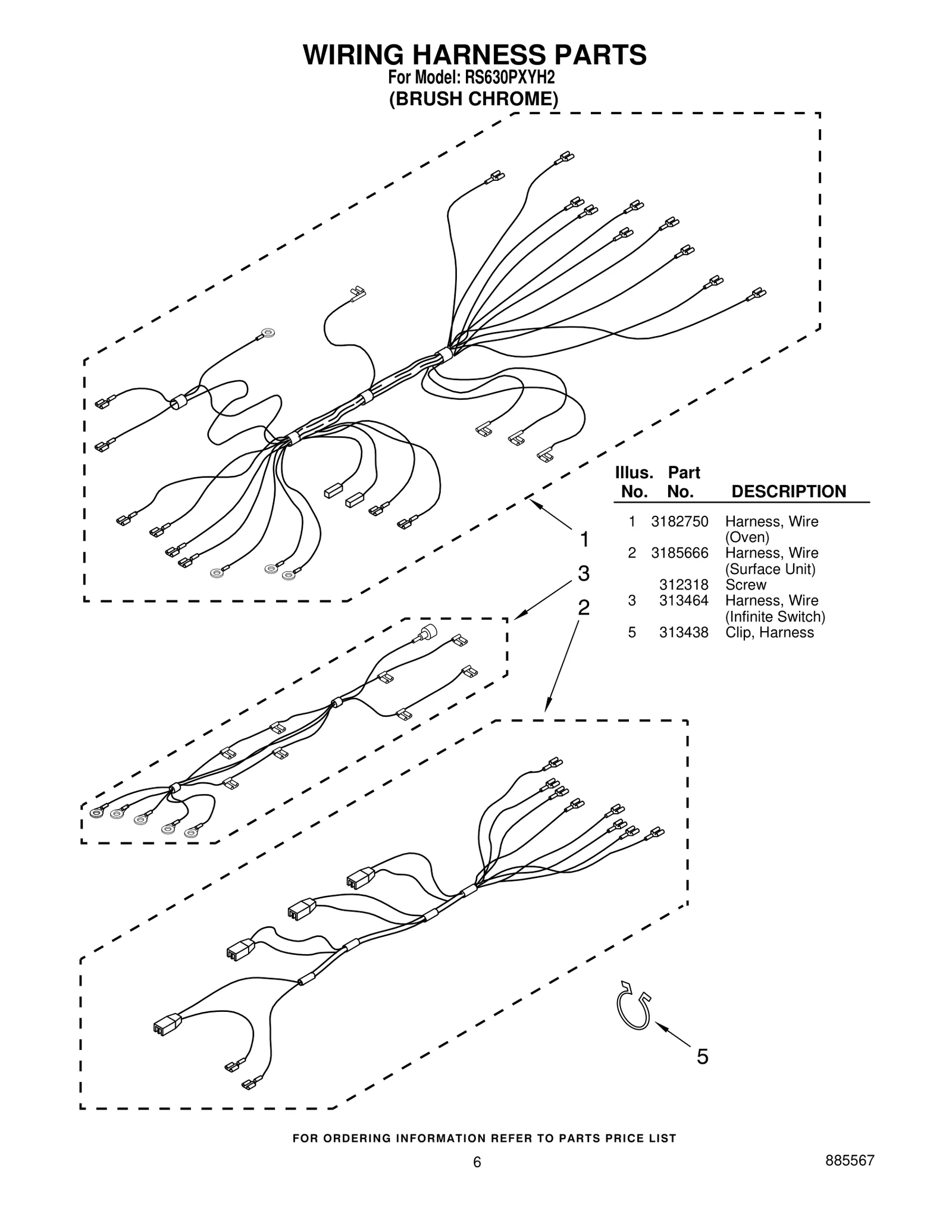 WIRING HARNESS PARTS